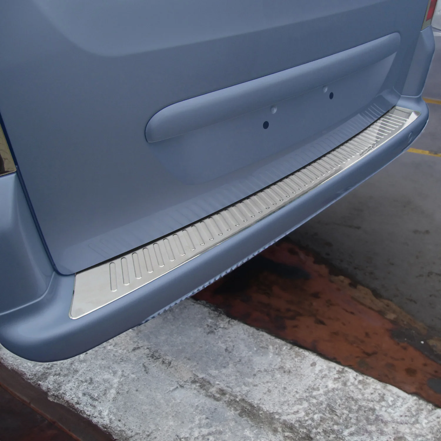 Ladekantenschutz für Peugeot Partner Tepee / Citroen Berlingo 2008-2018 Chrom