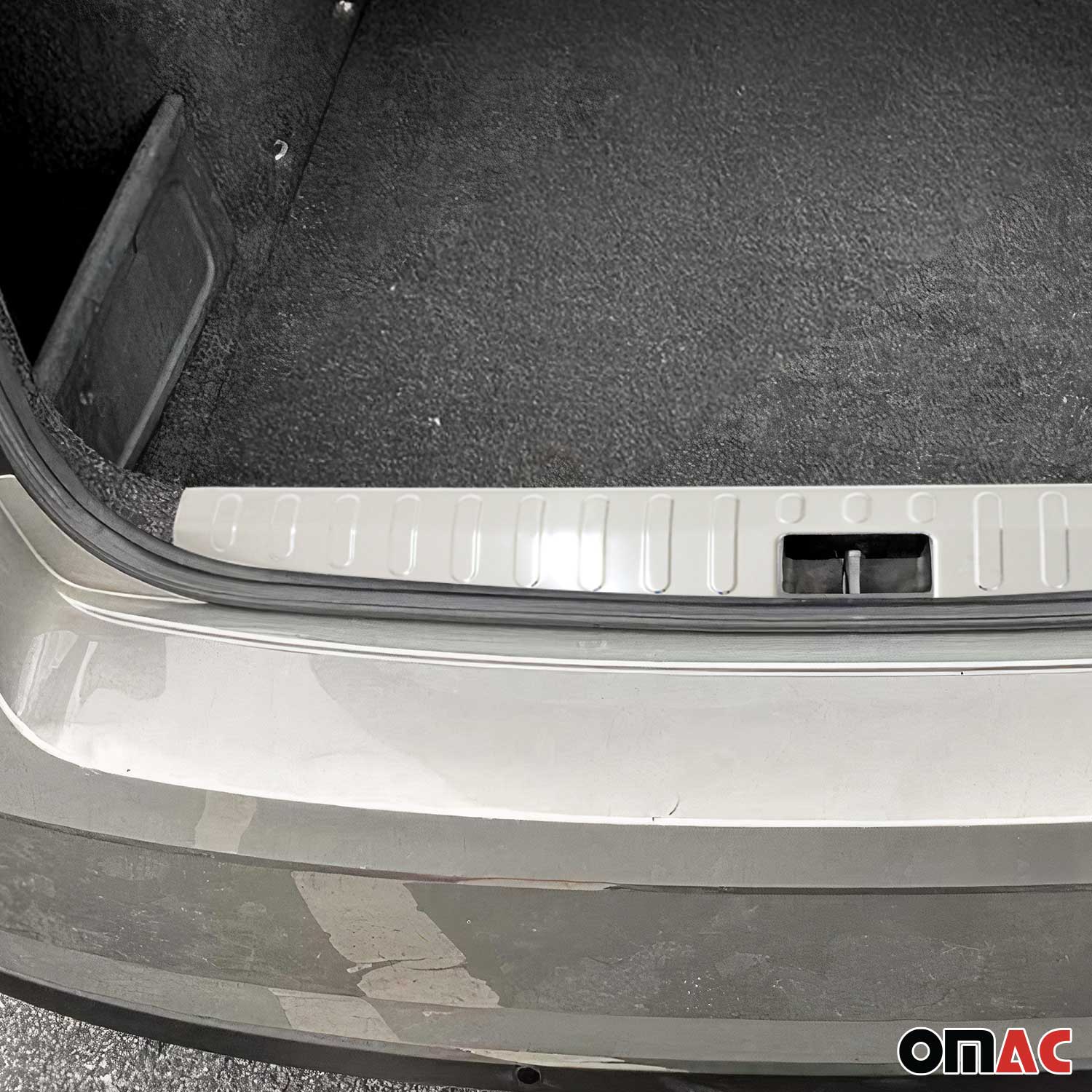 Innen Ladekantenschutz Stoßstange für Skoda Octavia 5E Kombi 2013-2019 Edelstahl - Image 3