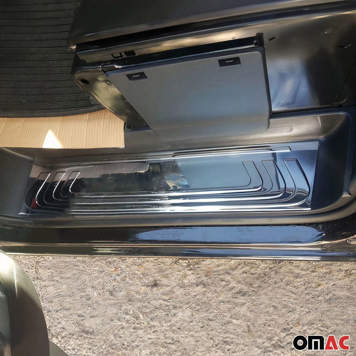 Ladekantenschutz Einstiegleisten für Mercedes Vito 639 2003-2014 Chrom Satz - Image 3