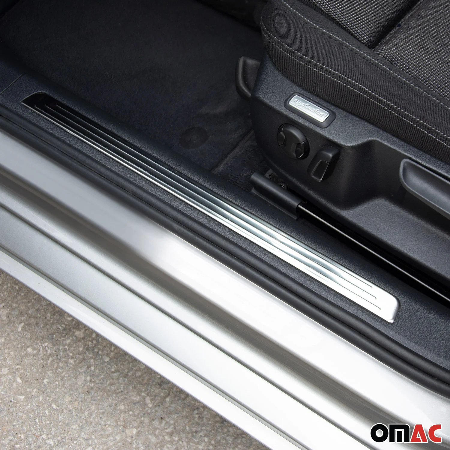 Ladekantenschutz Einstiegleisten für VW Passat B8 Variant 2014-2023 Chrom Satz - Image 3