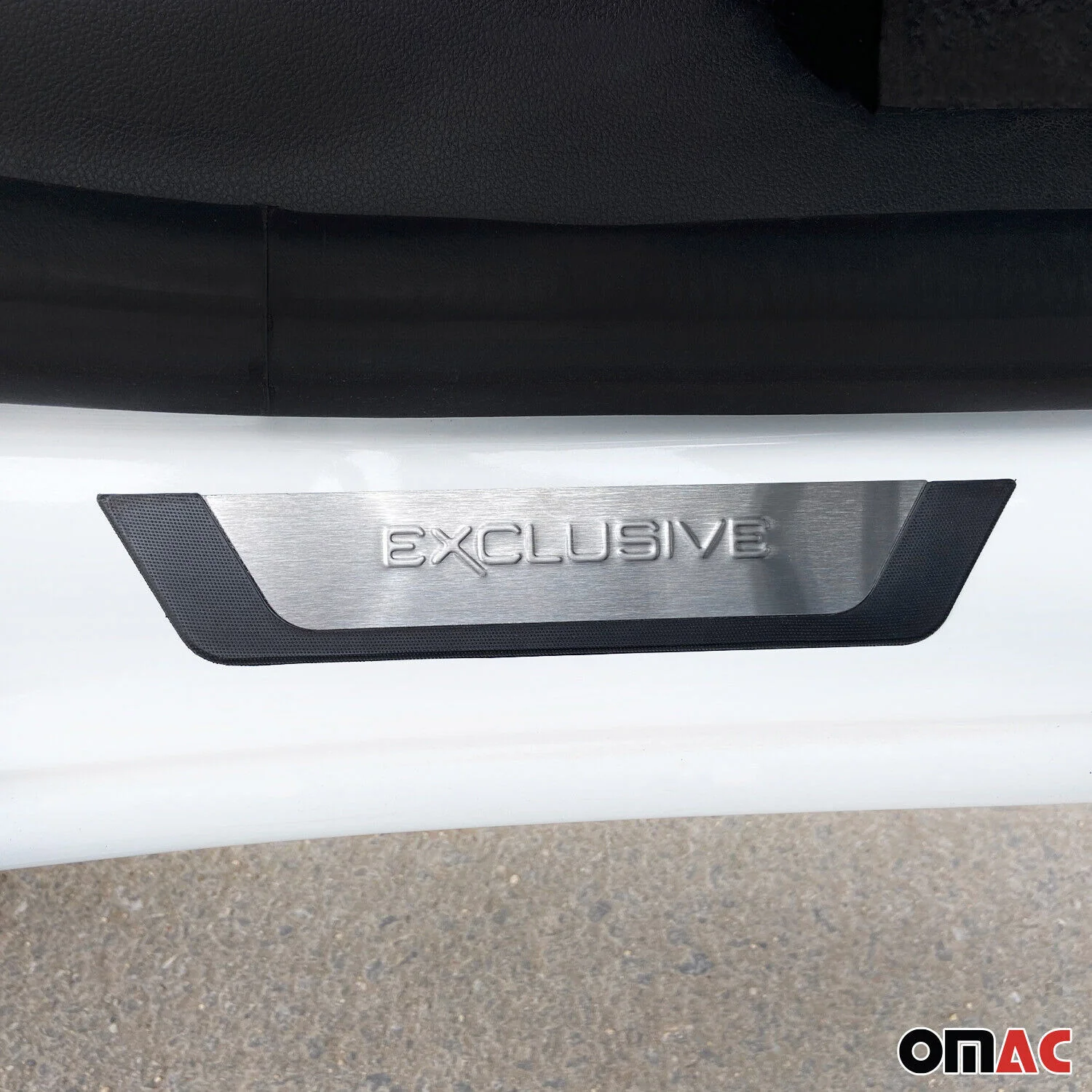 Ladekantenschutz Einstiegleisten Satz für VW Passat B6 2005-2010 Edelstahl Chrom - Image 8
