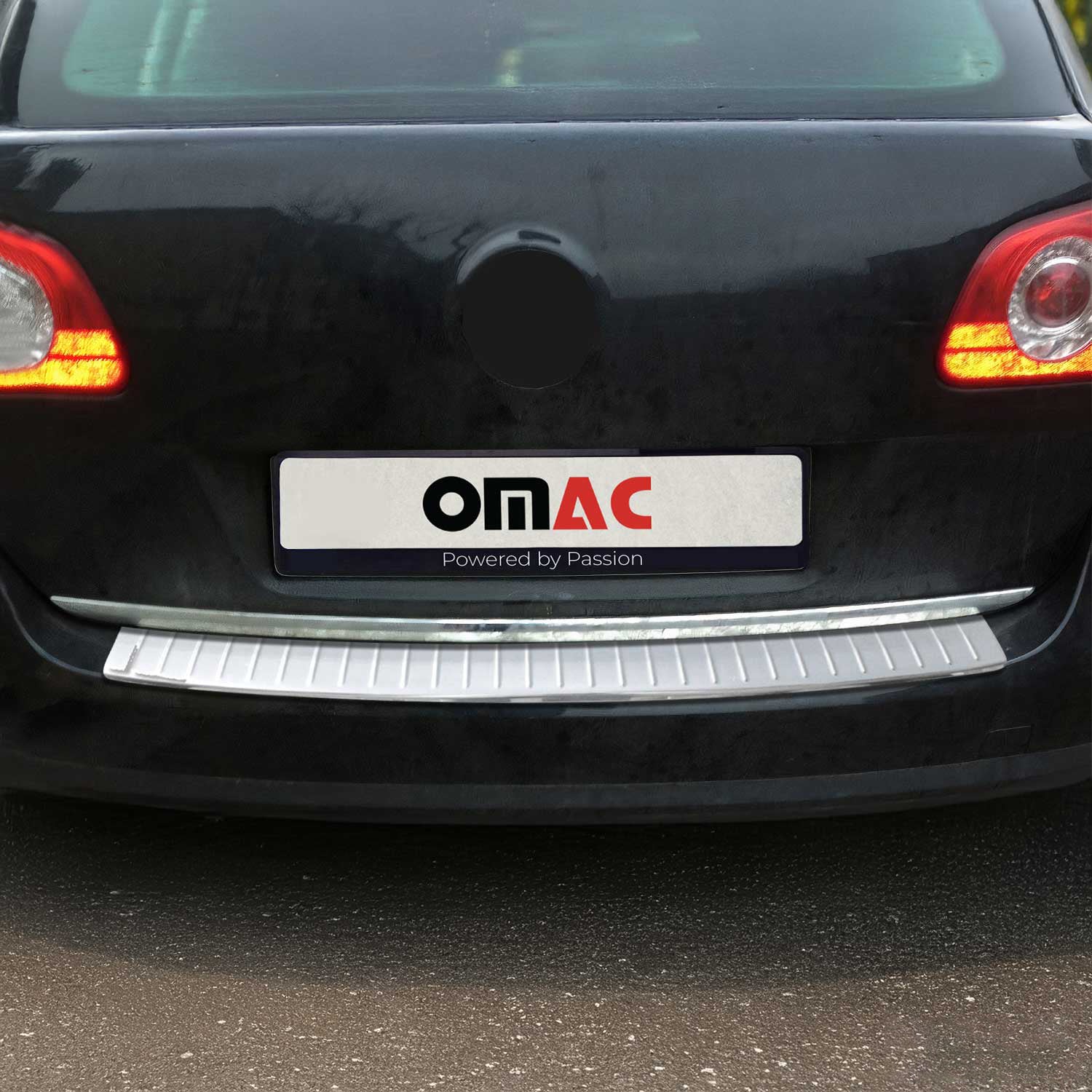 Ladekantenschutz Einstiegleisten Satz für VW Passat B7 2010-2014 Edelstahl Chrom - Image 2