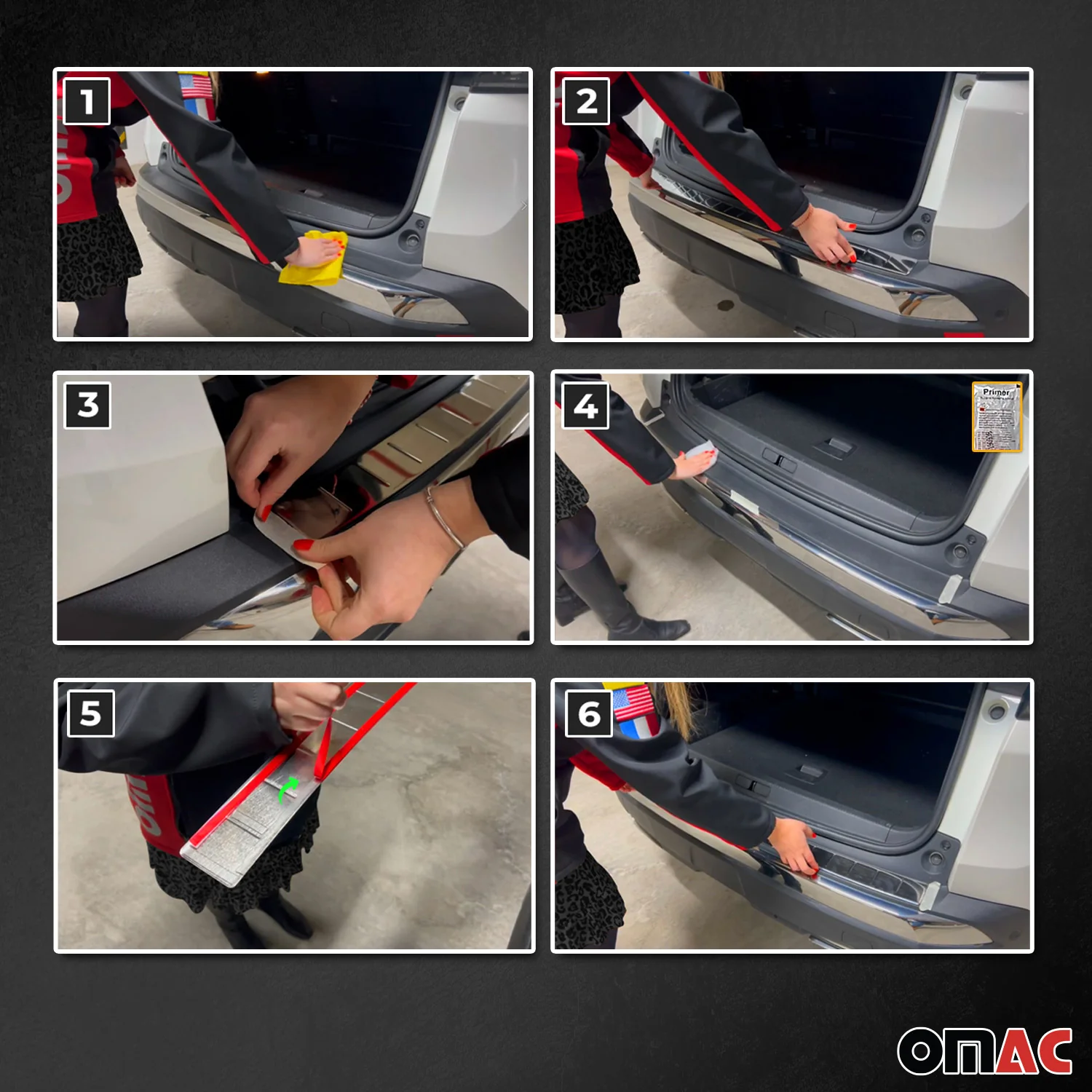 Ladekantenschutz Stoßstangenschutz für Audi Q3 8U 2011-2018 Edelstahl Chrom 1x - Image 4