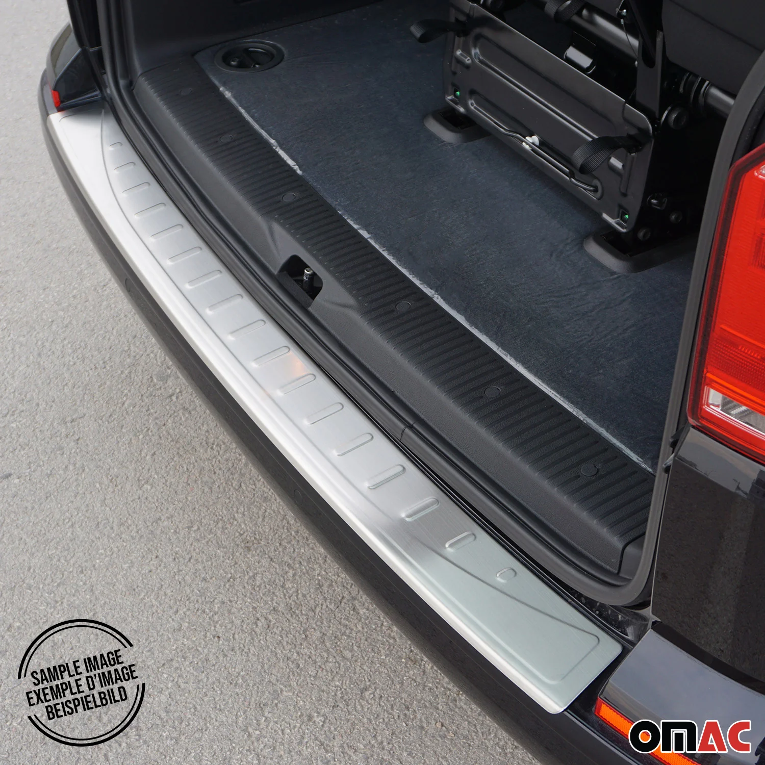 Ladekantenschutz Stoßstangenschutz für Jeep Renegade 2014-2024 Gebürstet Chrom - Image 5