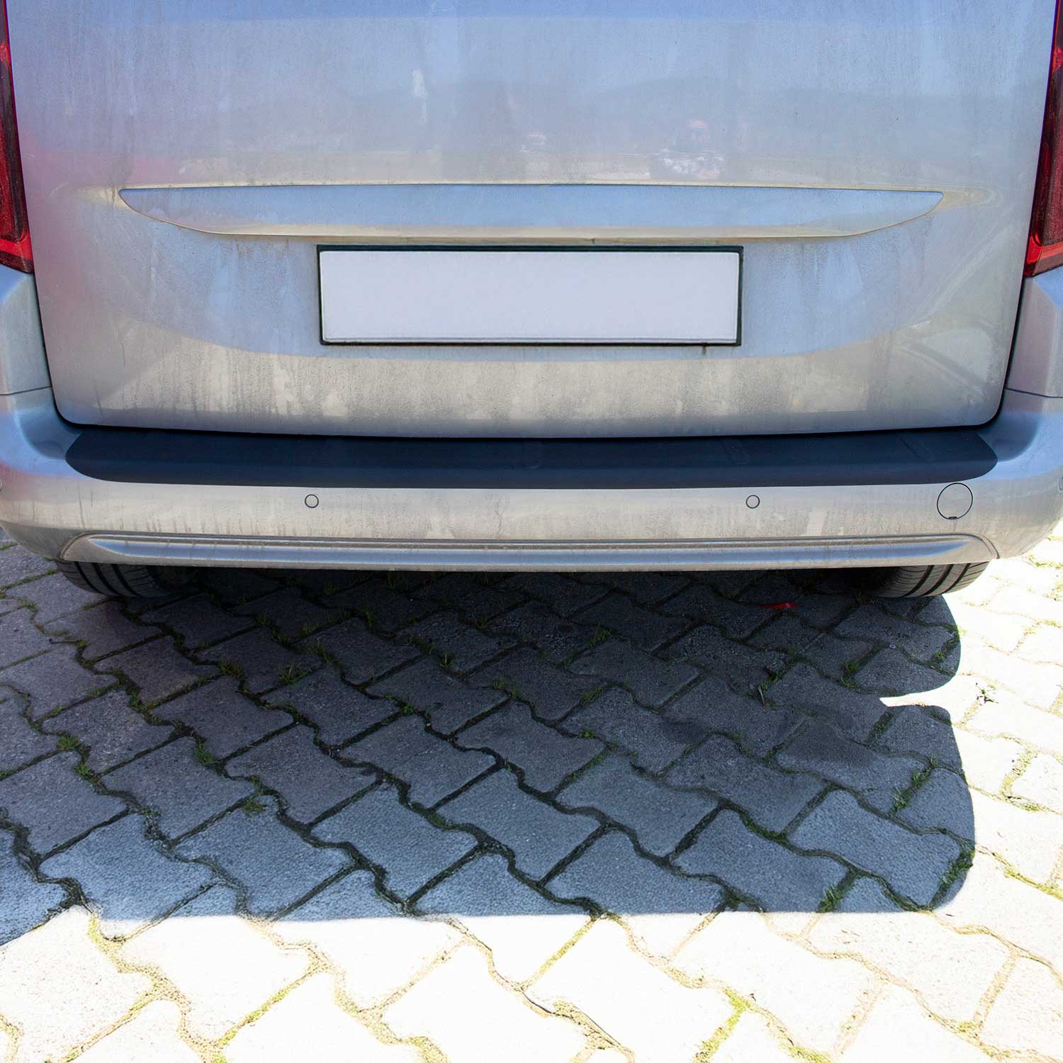 Ladekantenschutz für Opel Combo-e Tour Life  2019-2023 Matt Schwarz ABS