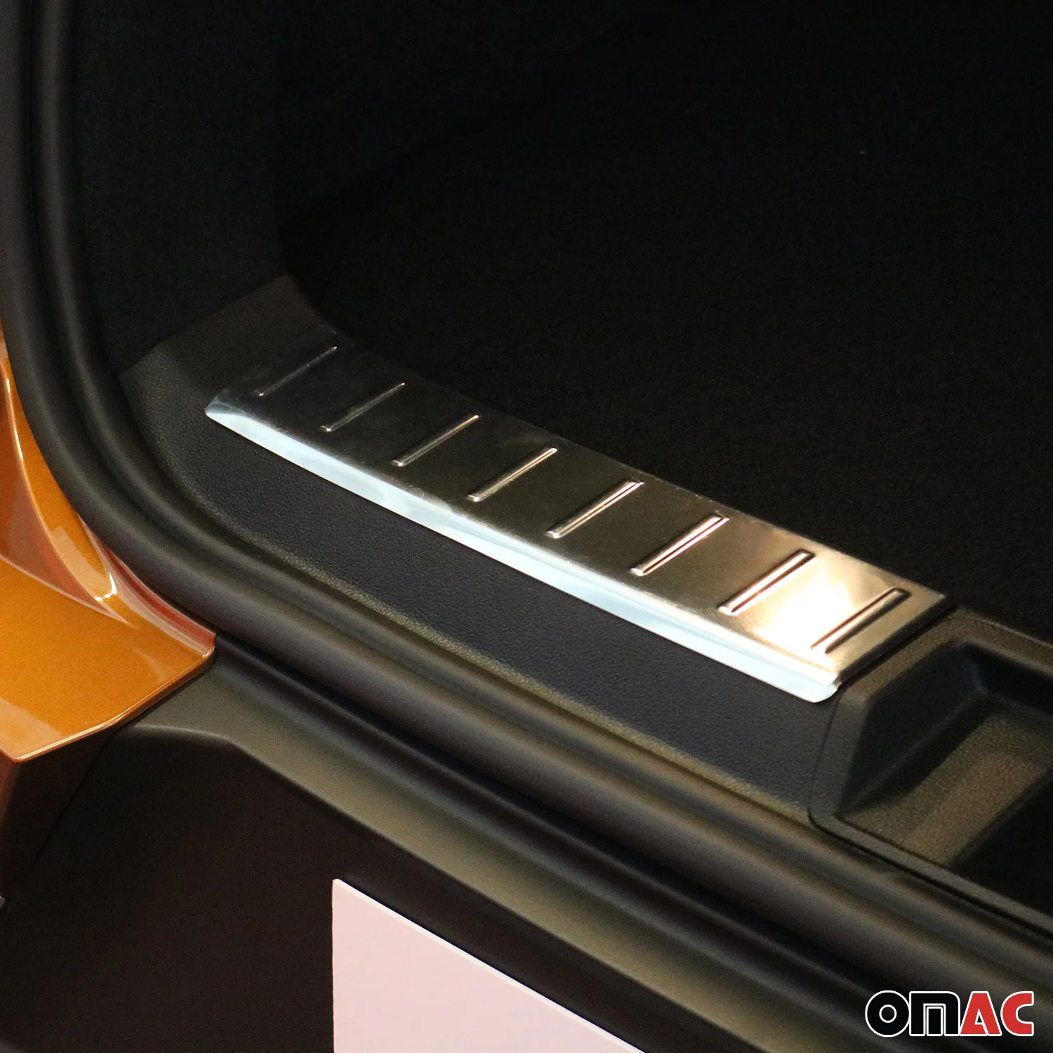 Innen Ladekantenschutz Stoßstange für Renault Captur 2019-2026 Edelstahl 2tlg - Image 6