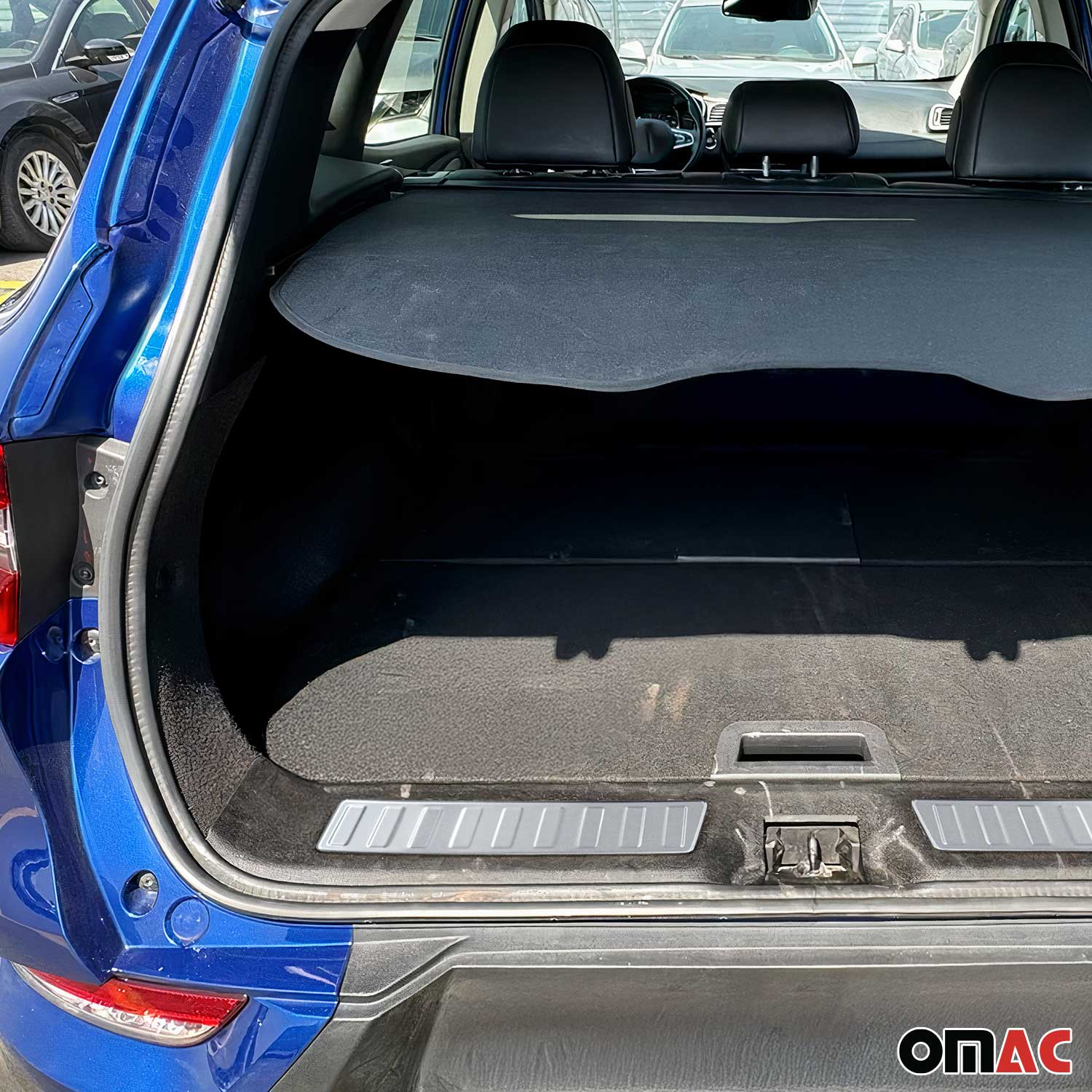 Innen Ladekantenschutz Stoßstange für Renault Kadjar 2015-2022 Edelstahl 2tlg - Image 3