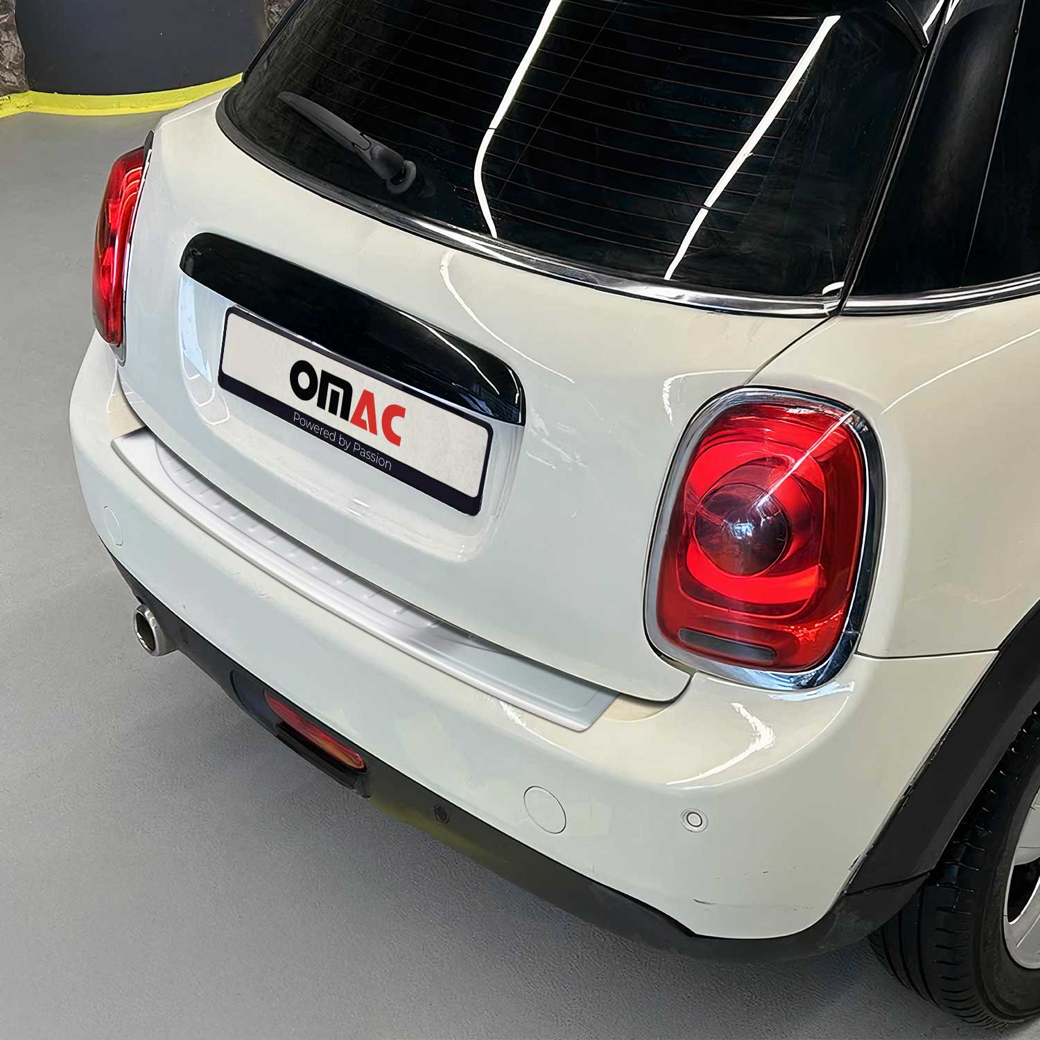 Ladekantenschutz Stoßstange für Mini Countryman F60 2017-2023 Chrom Gebürstet