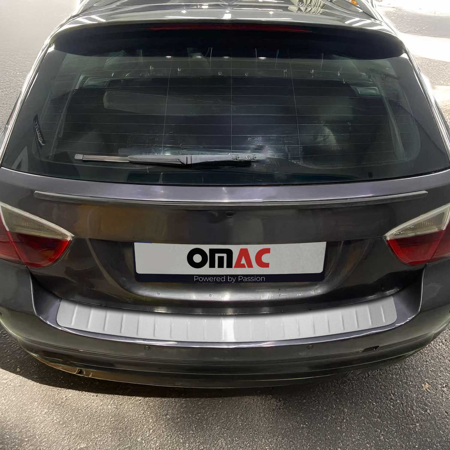 Ladekantenschutz Stoßstange für Skoda Rapid Spaceback 2013-2019 Gebürstet Chrom