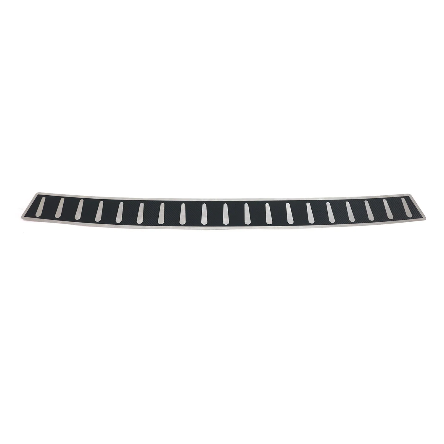 Ladekantenschutz Stoßstange für Volvo XC90 2003-2015 Edelstahl Kohlefaserfolien - Image 2