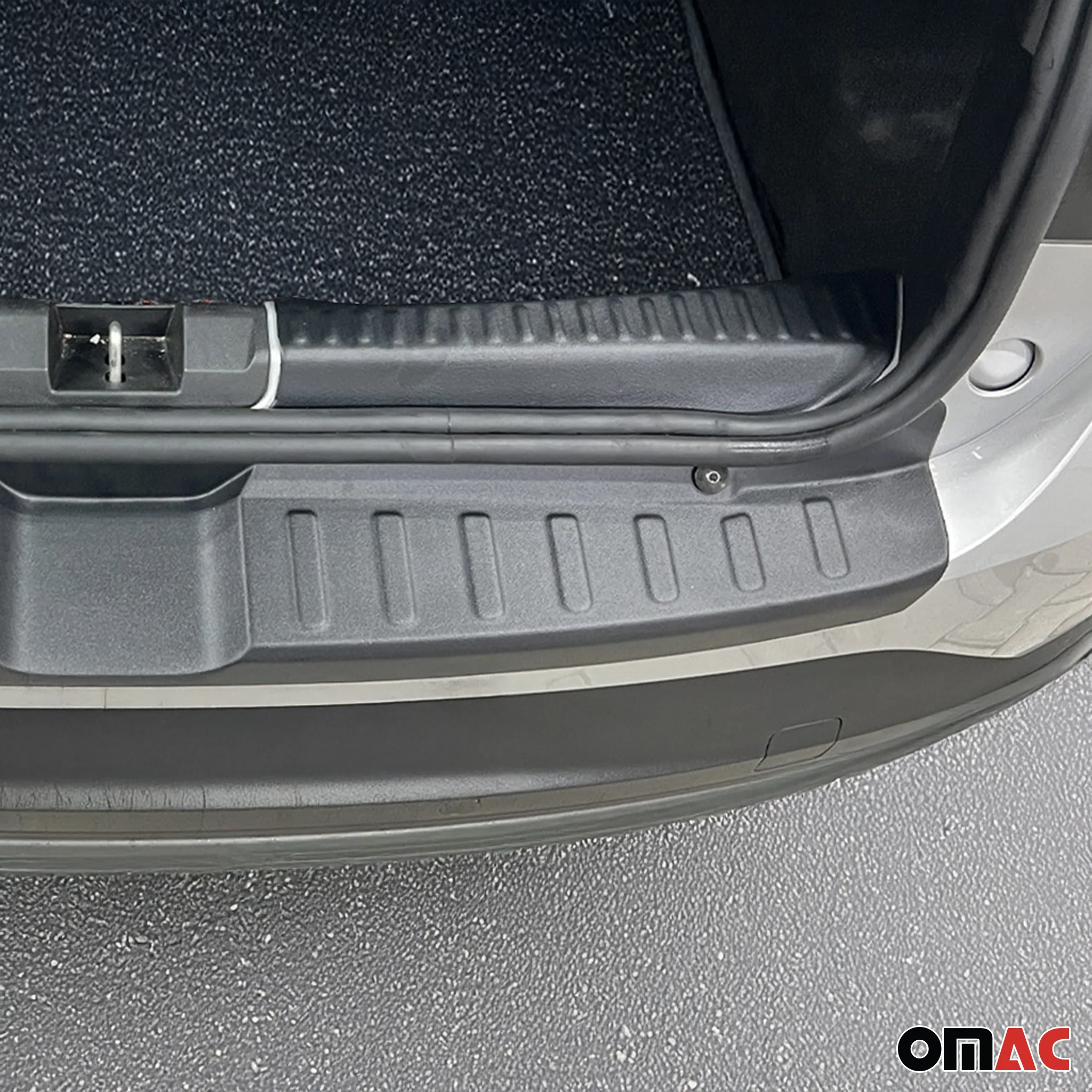 Ladekantenschutz & Stoßstange Satz für Dacia Sandero 2021-2026 ABS Schwarz - Image 2