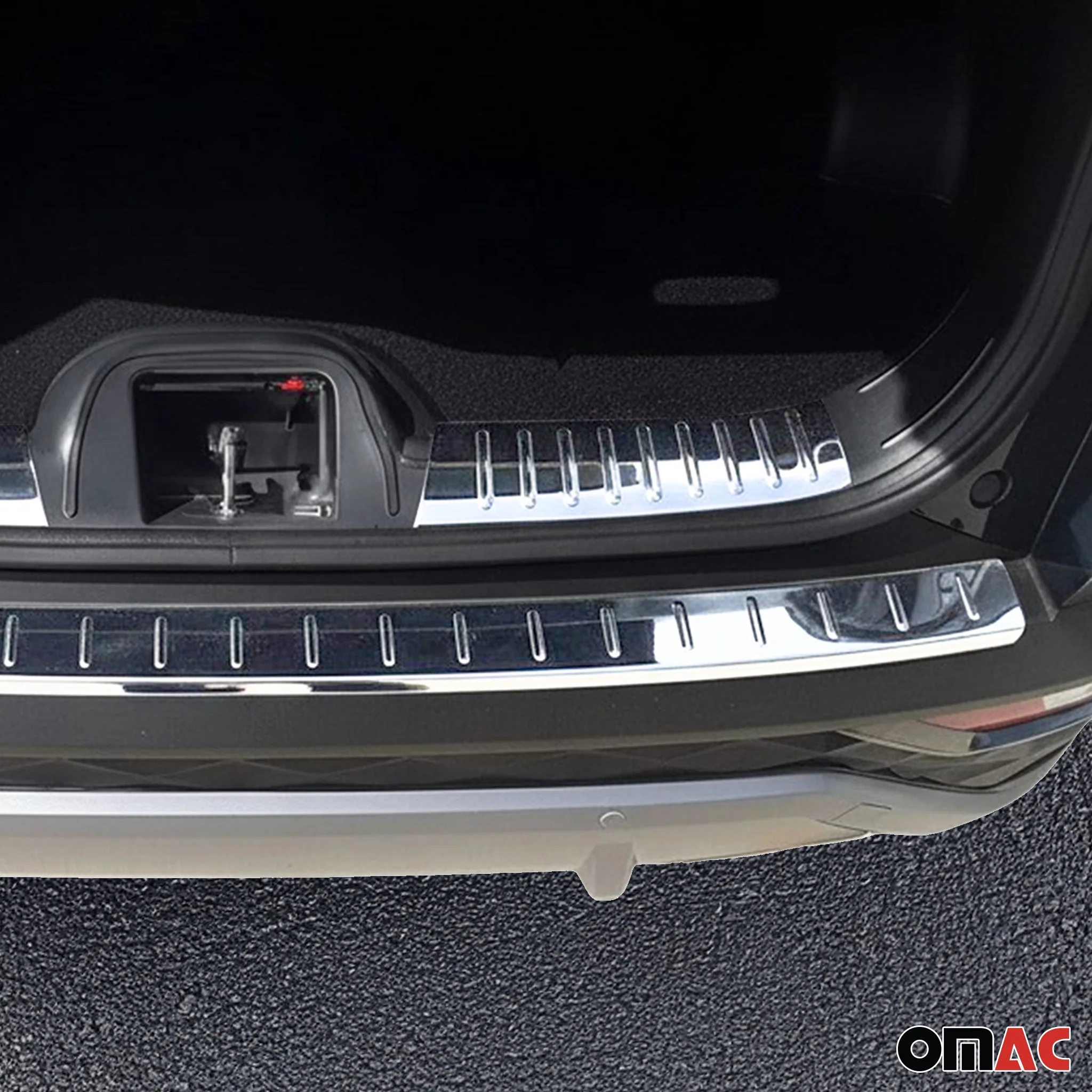 Ladekantenschutz & Stoßstange Satz für Hyundai Tucson 2022-26 Edelstahl Glänzend - Image 2