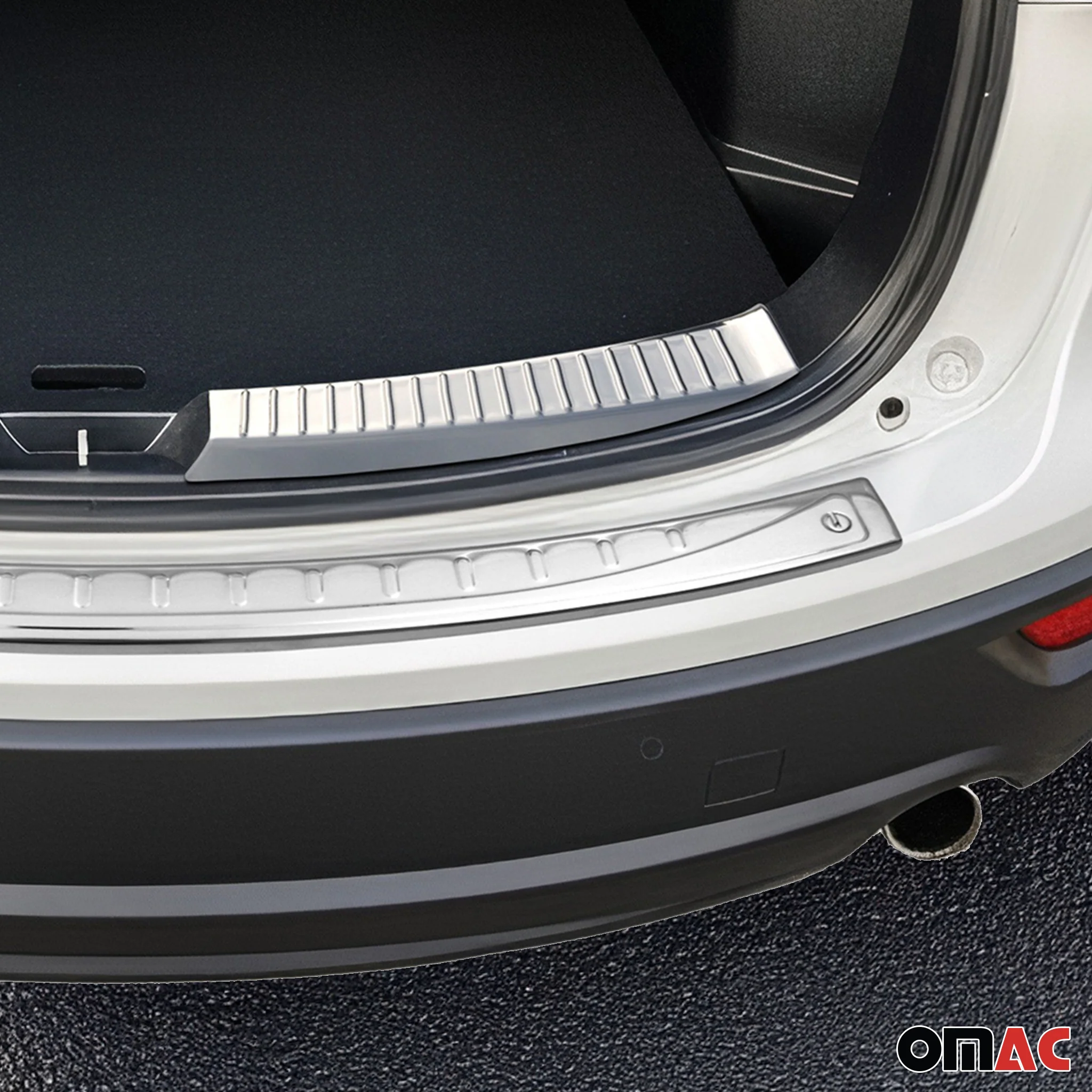 Ladekantenschutz & Stoßstange Satz für Mazda CX-5 2012-2017 Edelstahl Glänzend - Image 2
