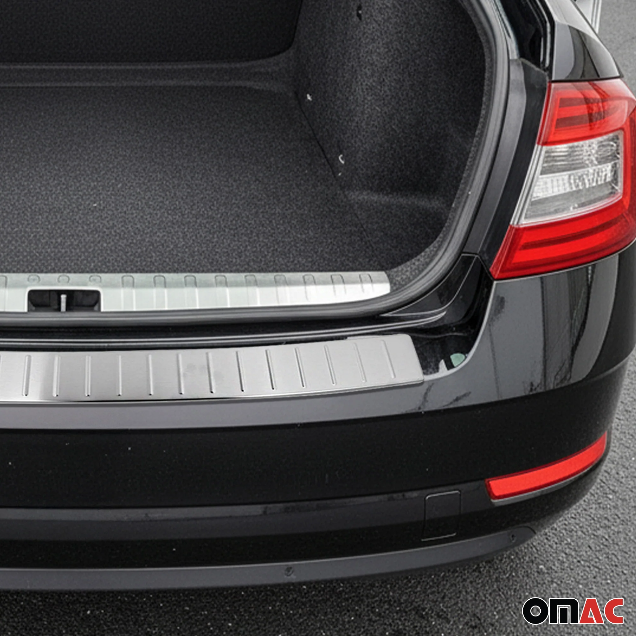 Ladekantenschutz & Stoßstange Satz für Skoda Octavia Kombi 2013-2019 Edelstahl - Image 2