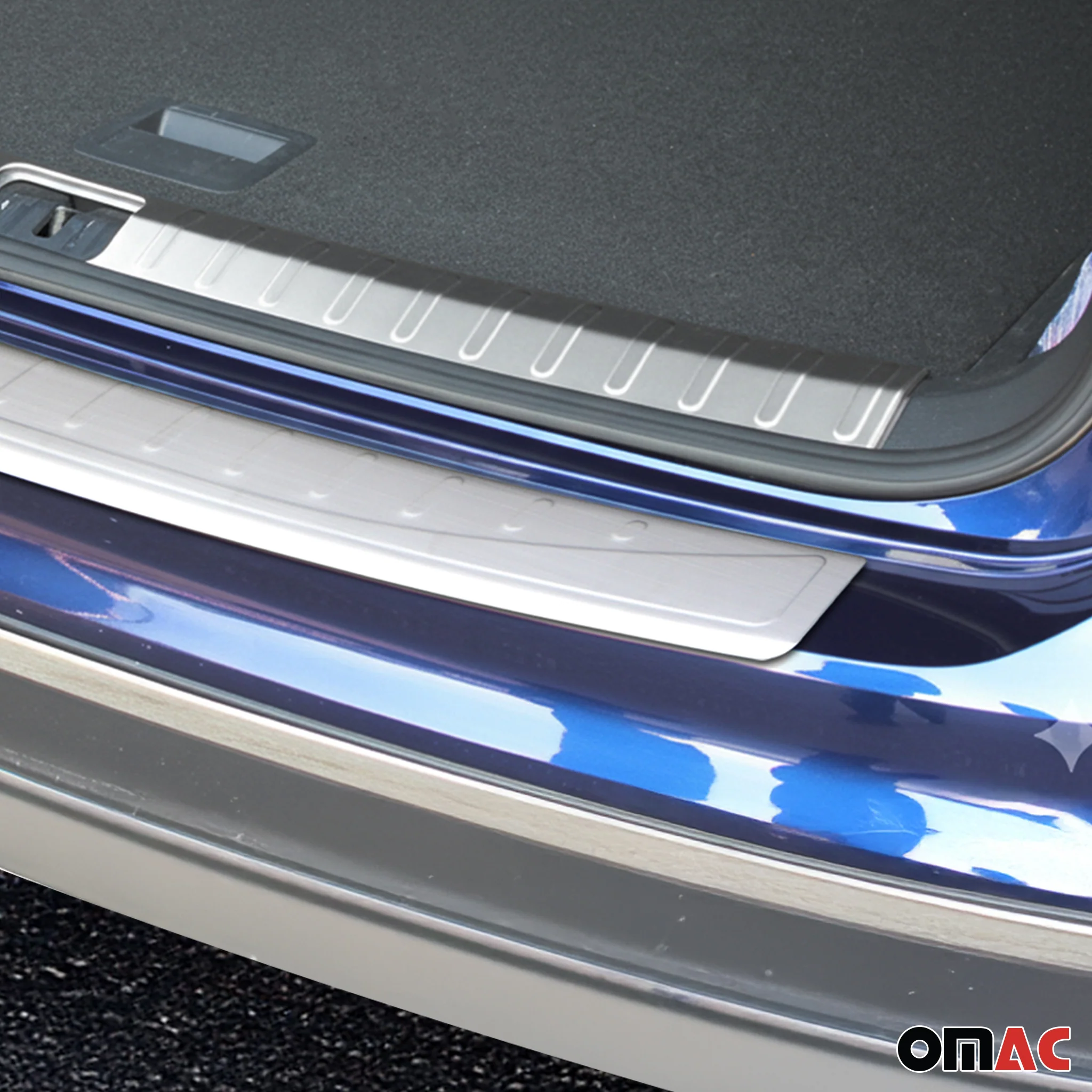 Ladekantenschutz & Stoßstange Satz für VW Tiguan 2016-2024 Edelstahl Gebürstet - Image 2