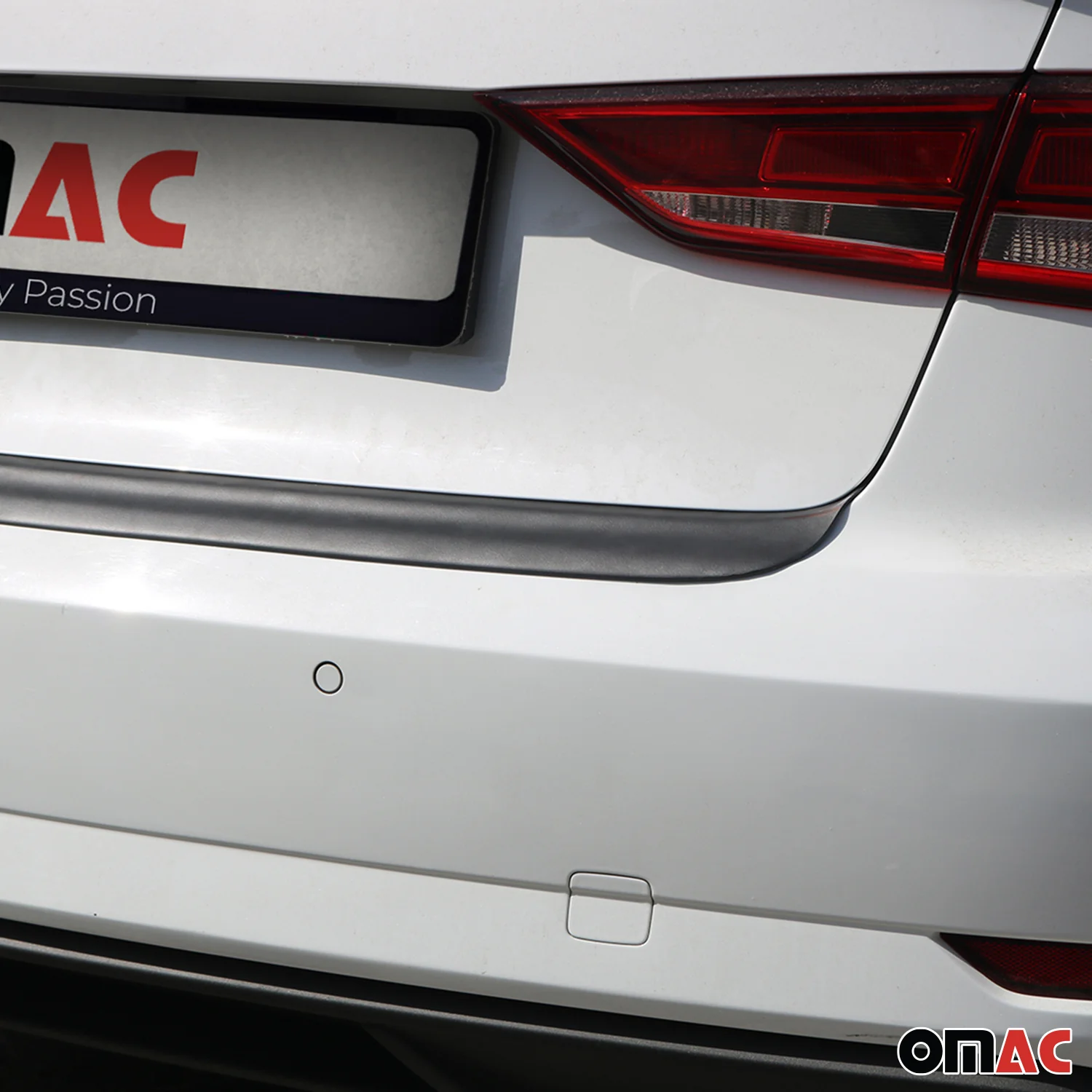 Ladekantenschutz Stoßstangenschutz für Audi A3 8V Limo 2016-2020 ABS Schwarz - Image 6