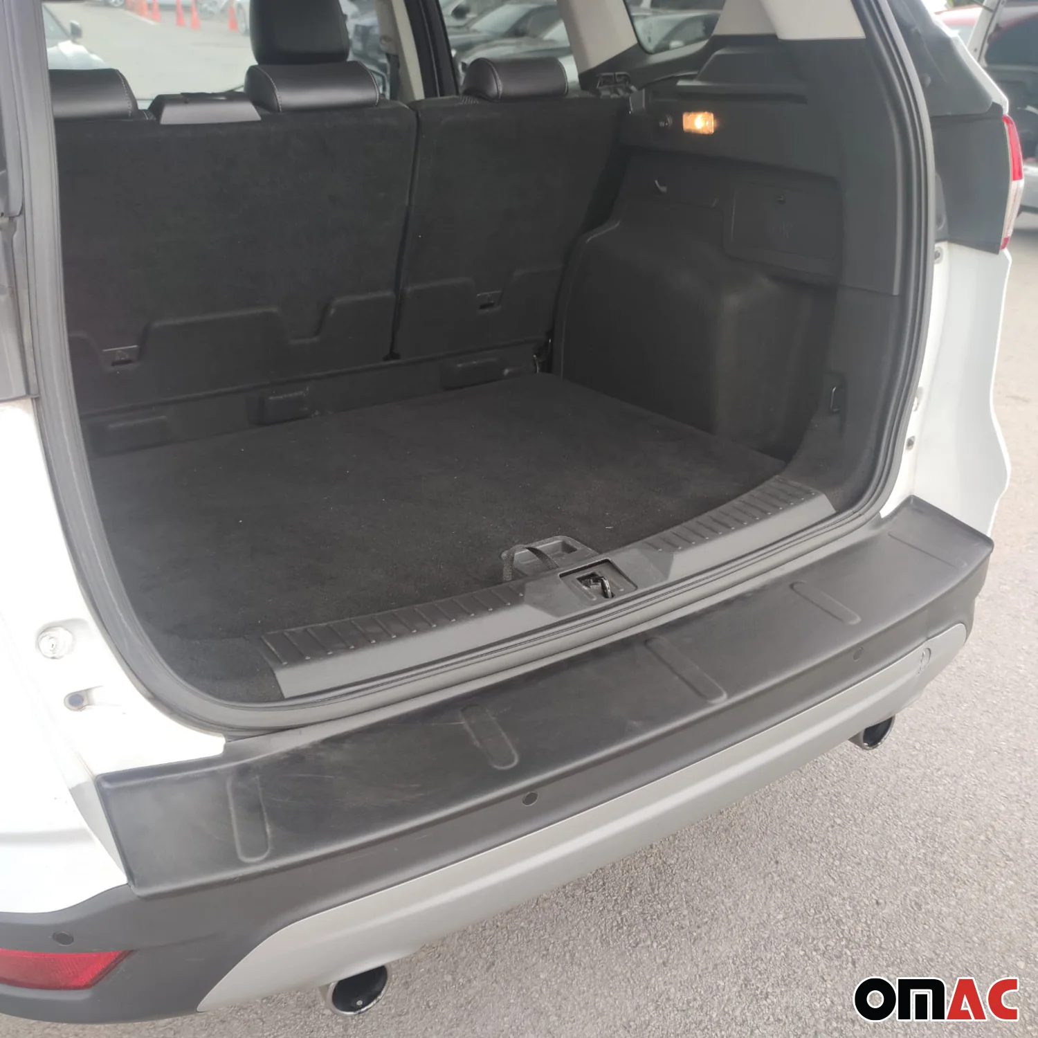 Ladekantenschutz Stoßstangenschutz für Ford Kuga II 2012-2019 ABS Schwarz 1tlg - Image 5