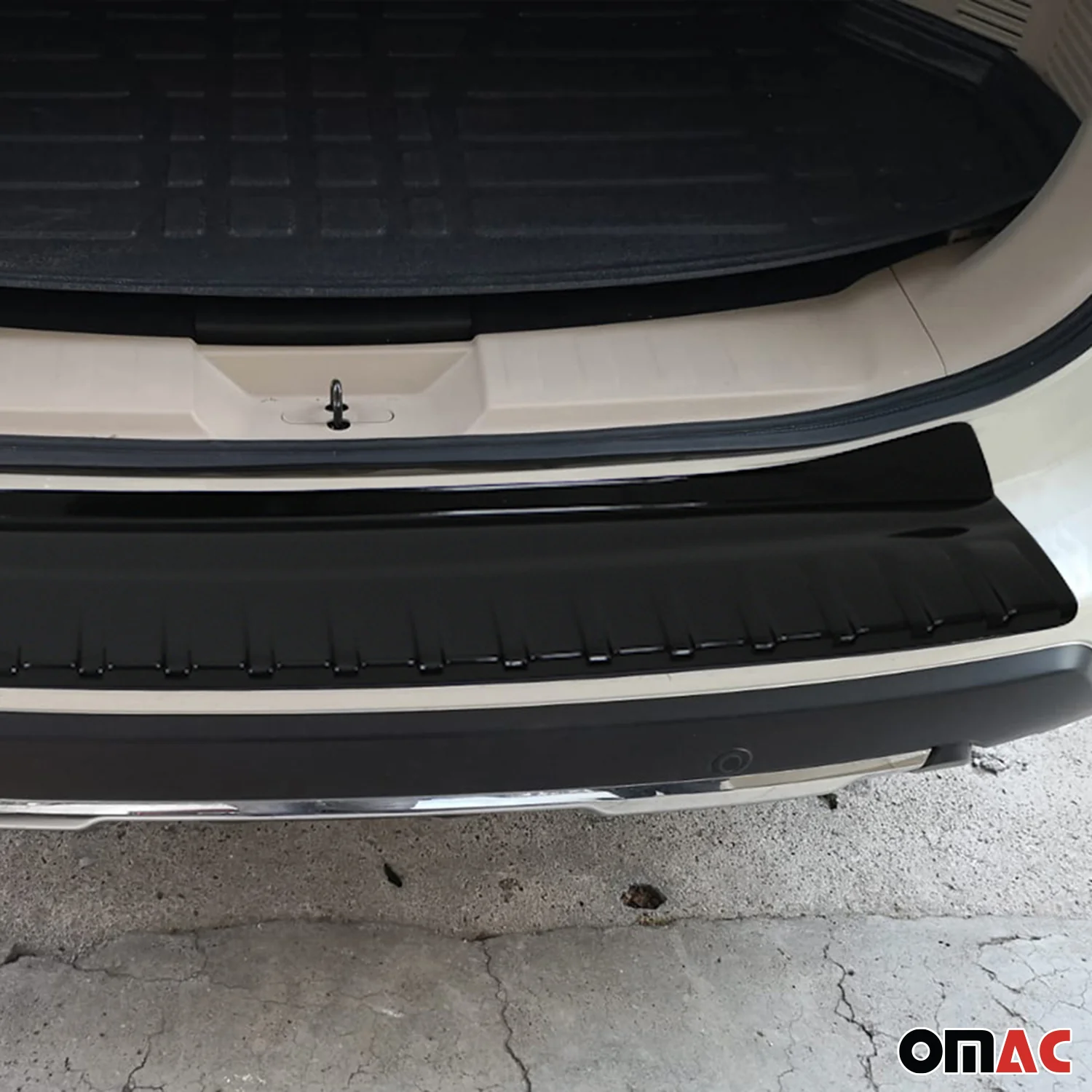 Ladekantenschutz Stoßstangenschutz für Nissan X-Trail 2017-21 Glanz Schwarz ABS - Image 5