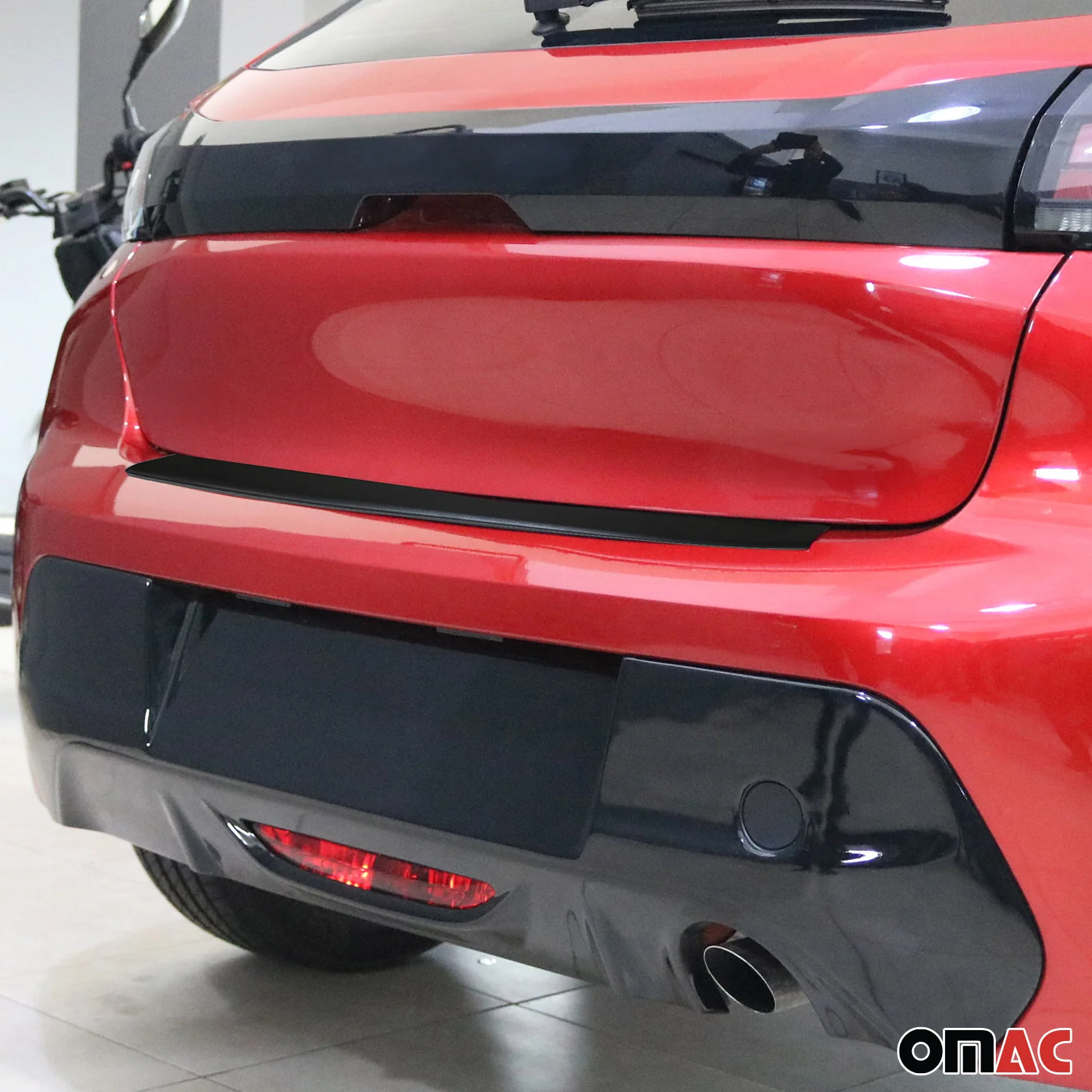 Ladekantenschutz Stoßstangenschutz für Peugeot 208 2019-2026 ABS Schwarz 1tlg - Image 5