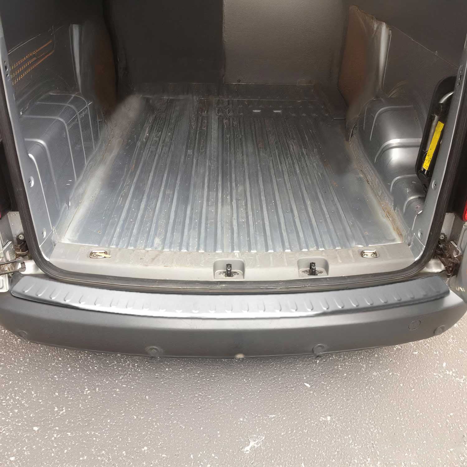 Ladekantenschutz Stoßstangenschutz für VW Caddy 2003-2015 Chrom Gebürstet