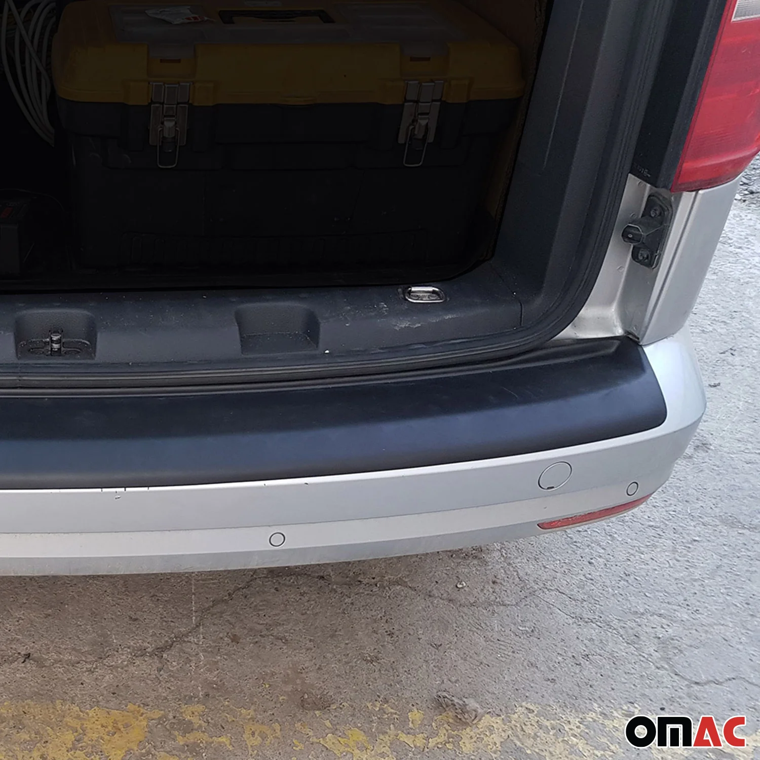 Ladekantenschutz Stoßstangenschutz für VW Caddy 2015-2020 ABS Schwarz 1tlg - Image 5