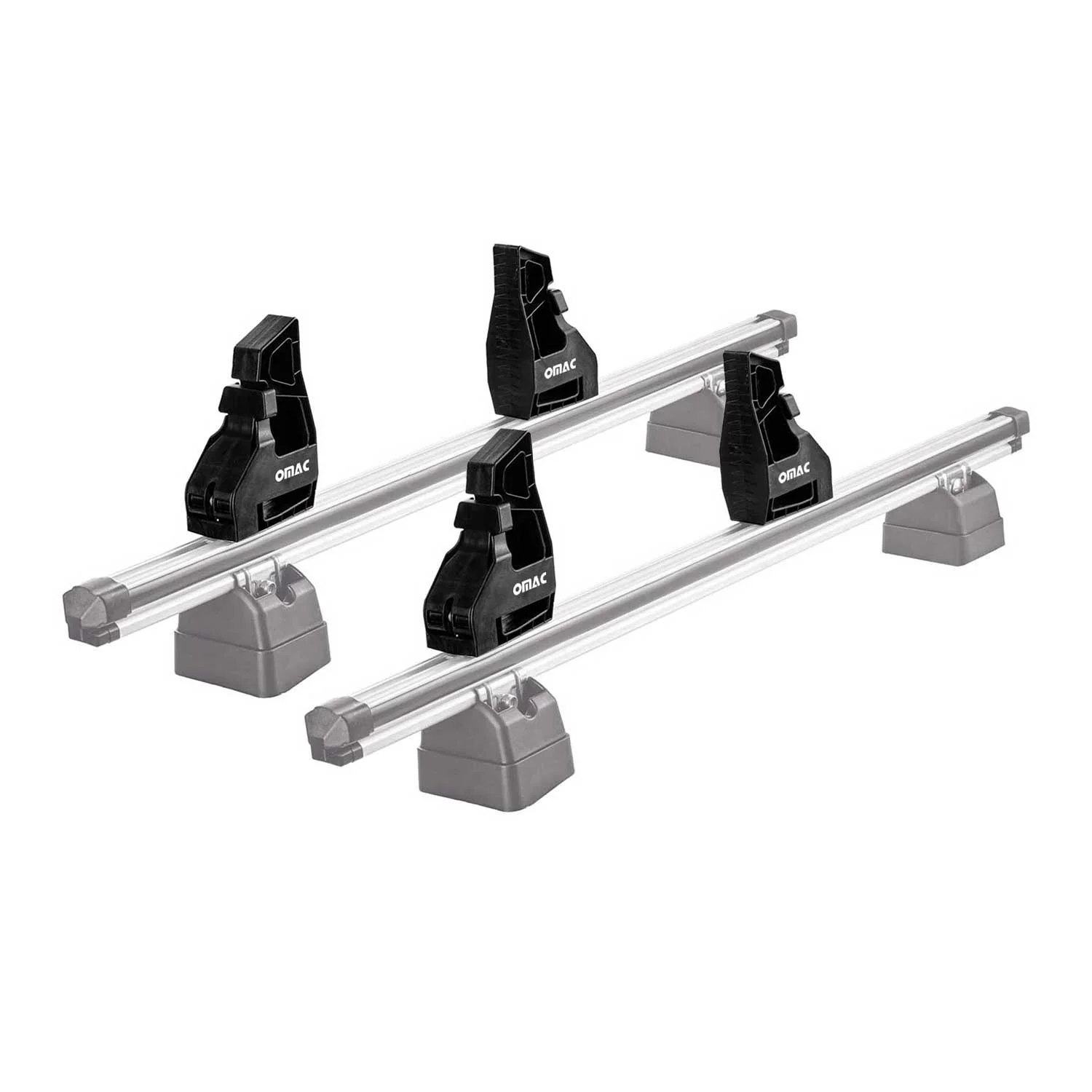 Ladungsbegrenzer Lastanschläge Load Stopper für Dachträger Einstellbar 4tlg