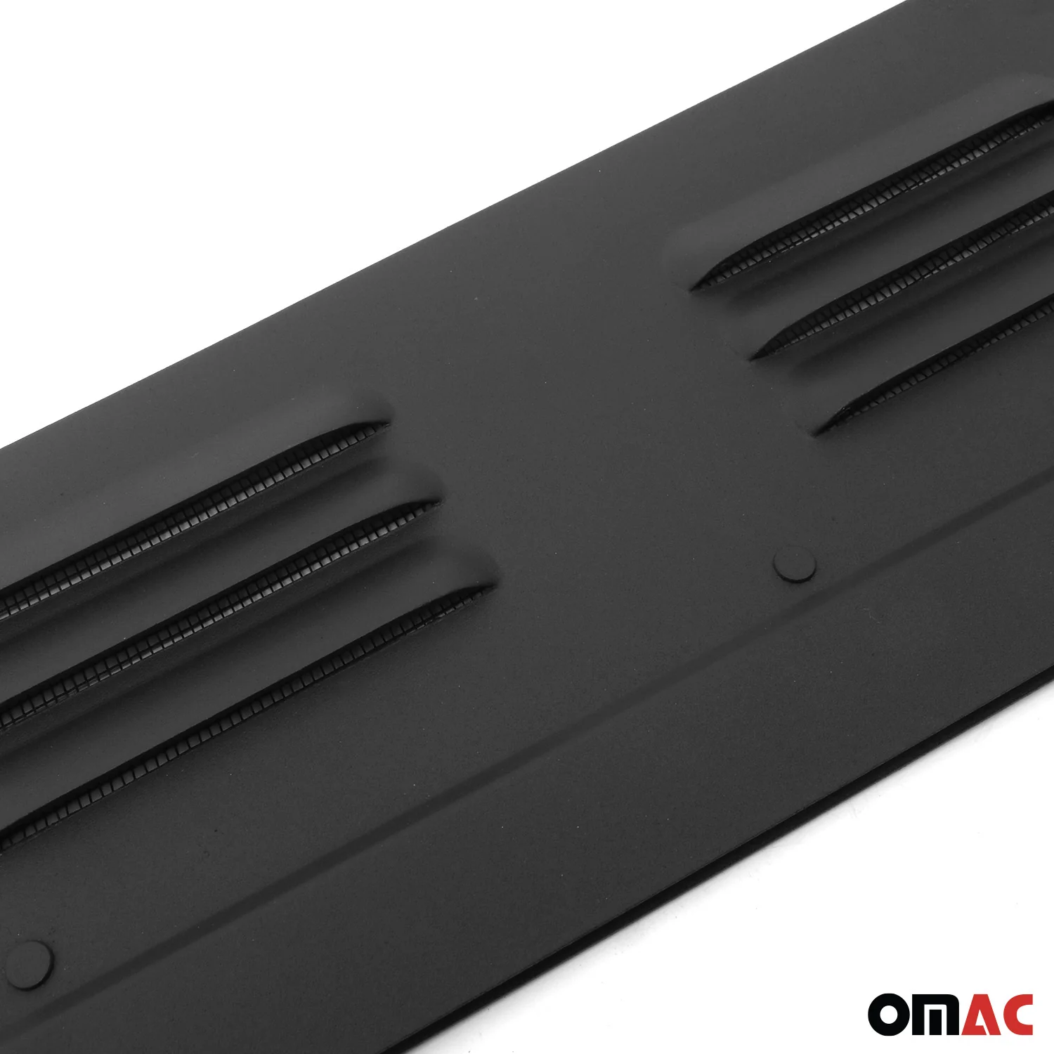 Lüftungsgitter Be & Entlüftung für Fiat Doblo 2010-2021 Aluminium Schwarz 2tlg - Image 9
