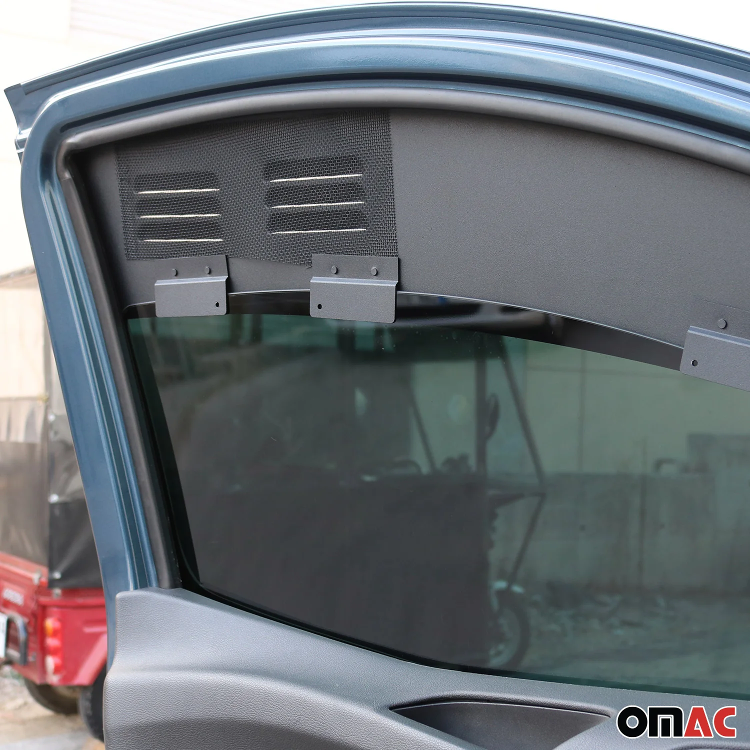 Lüftungsgitter Be & Entlüftung für Ford Tourneo Courier 2014-2024 Alu Schwarz 2x - Image 6