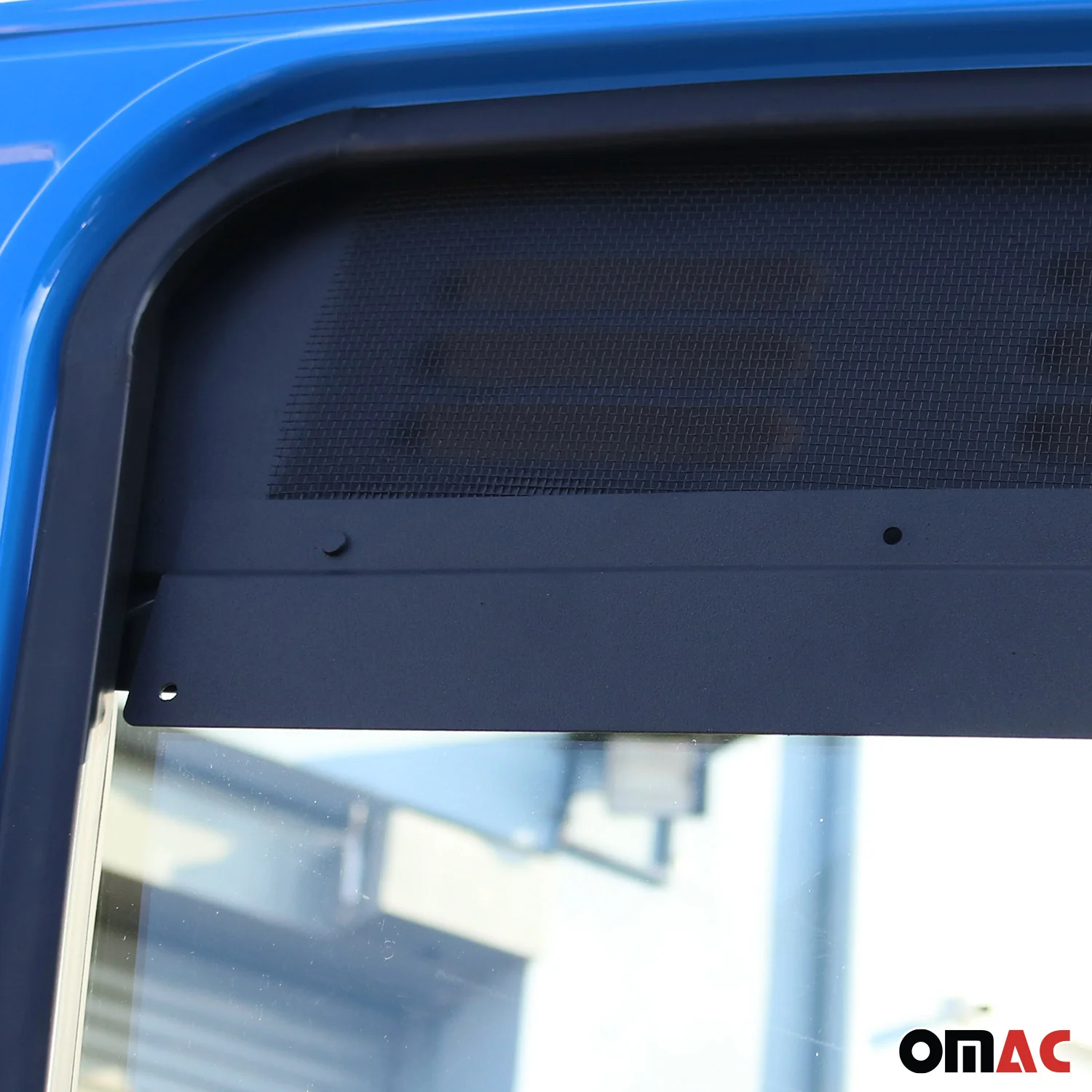 Lüftungsgitter Be & Entlüftung für Ford Transit 2015-2026 Aluminium Schwarz 2tlg - Image 5