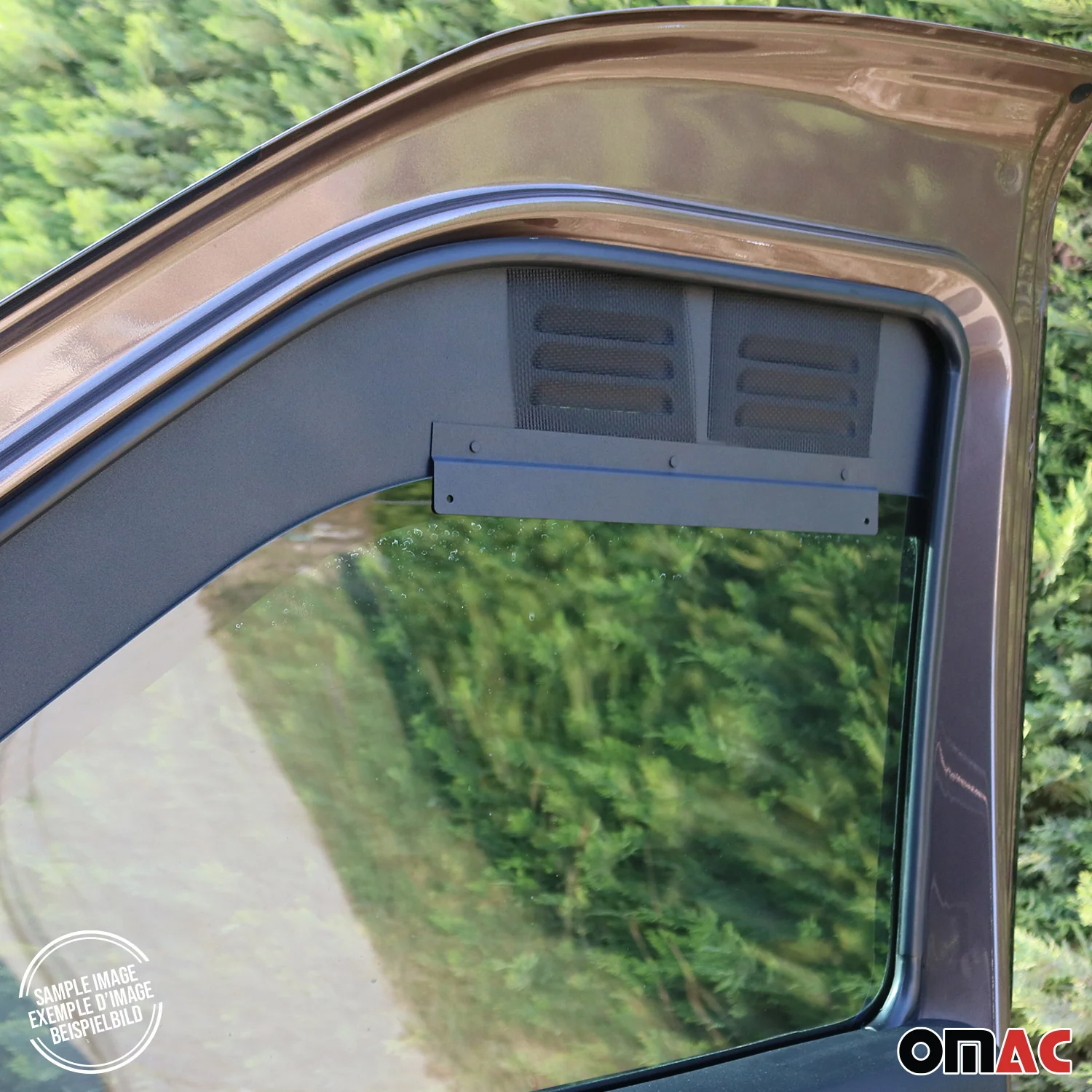 Lüftungsgitter Be & Entlüftung für VW T6 T6.1 Transporter 2015-2024 Alu Schwarz - Image 3