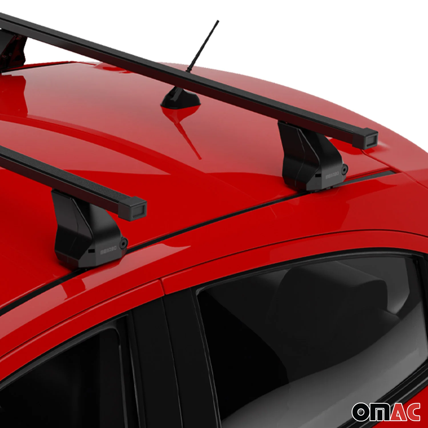 Menabo Dachträger Grundtäger für Mercedes EQE V295 2023-2026 75kg Stahl Schwarz - Image 6
