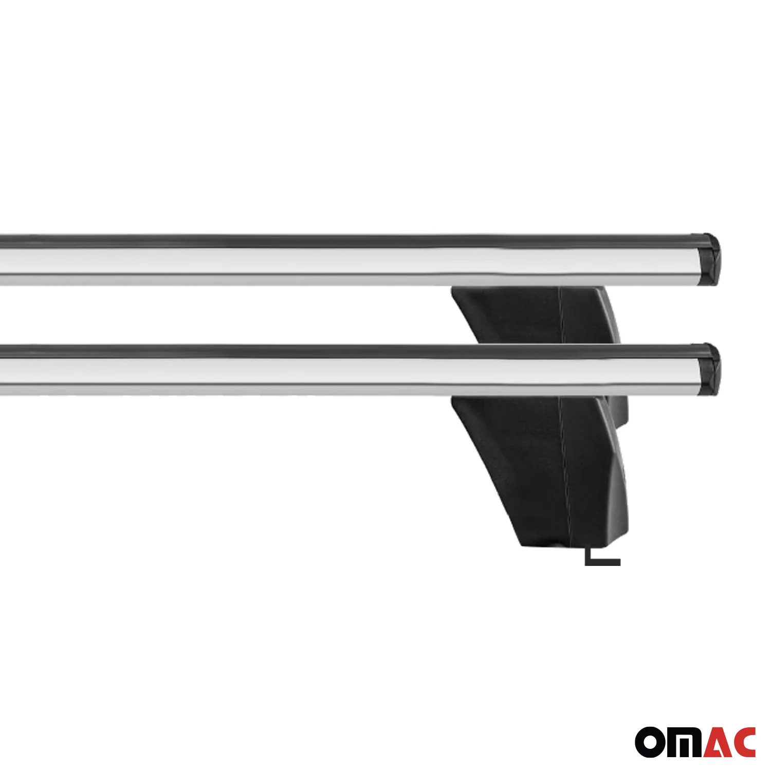 Menabo Dachträger Querträger für Mercedes EQE V295 2023-2026 ABE Aluminium Grau - Image 12