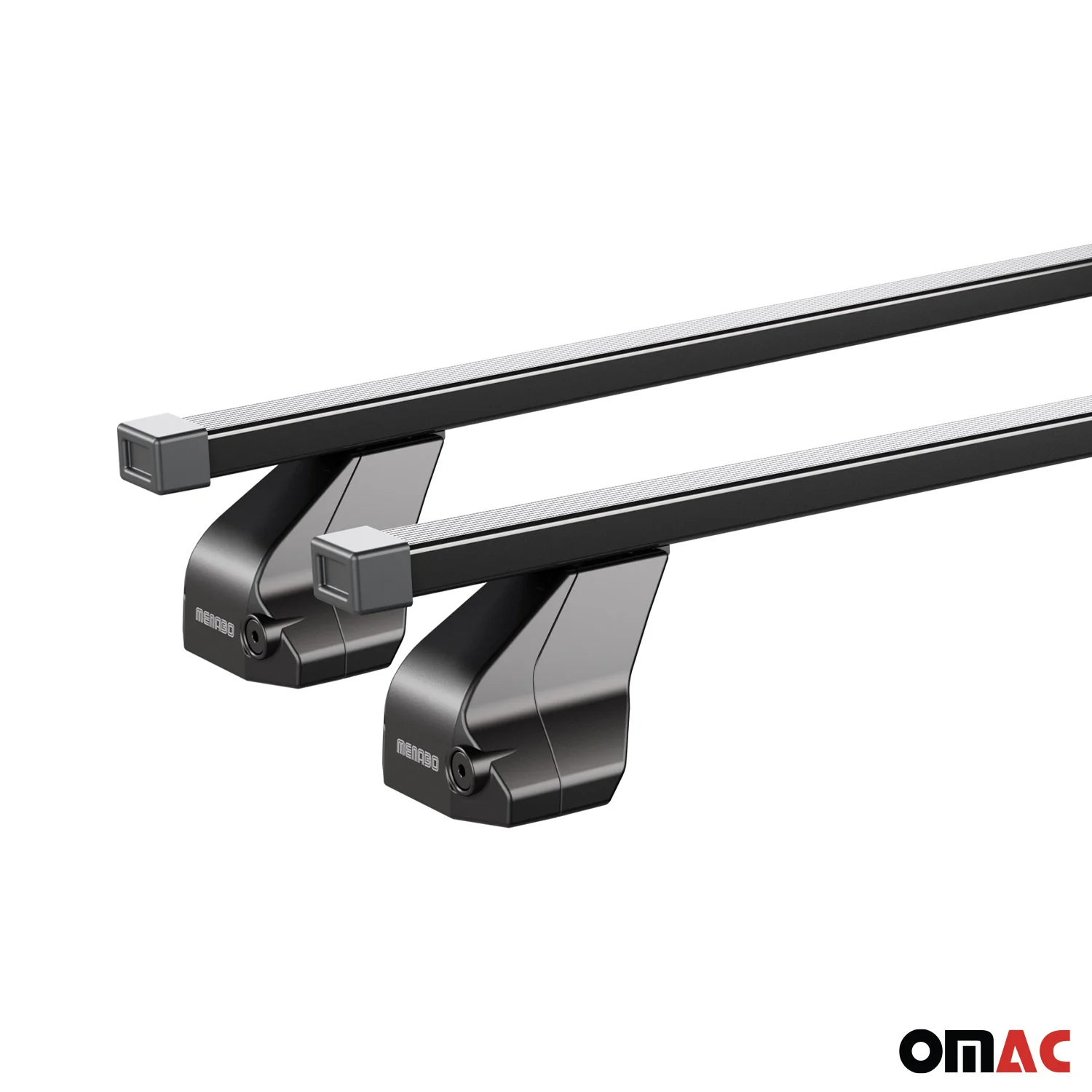 Menabo Dachträger Grundtäger für Fiat Fiorino 1987-2007 75kg Stahl Schwarz 2 tlg - Image 10
