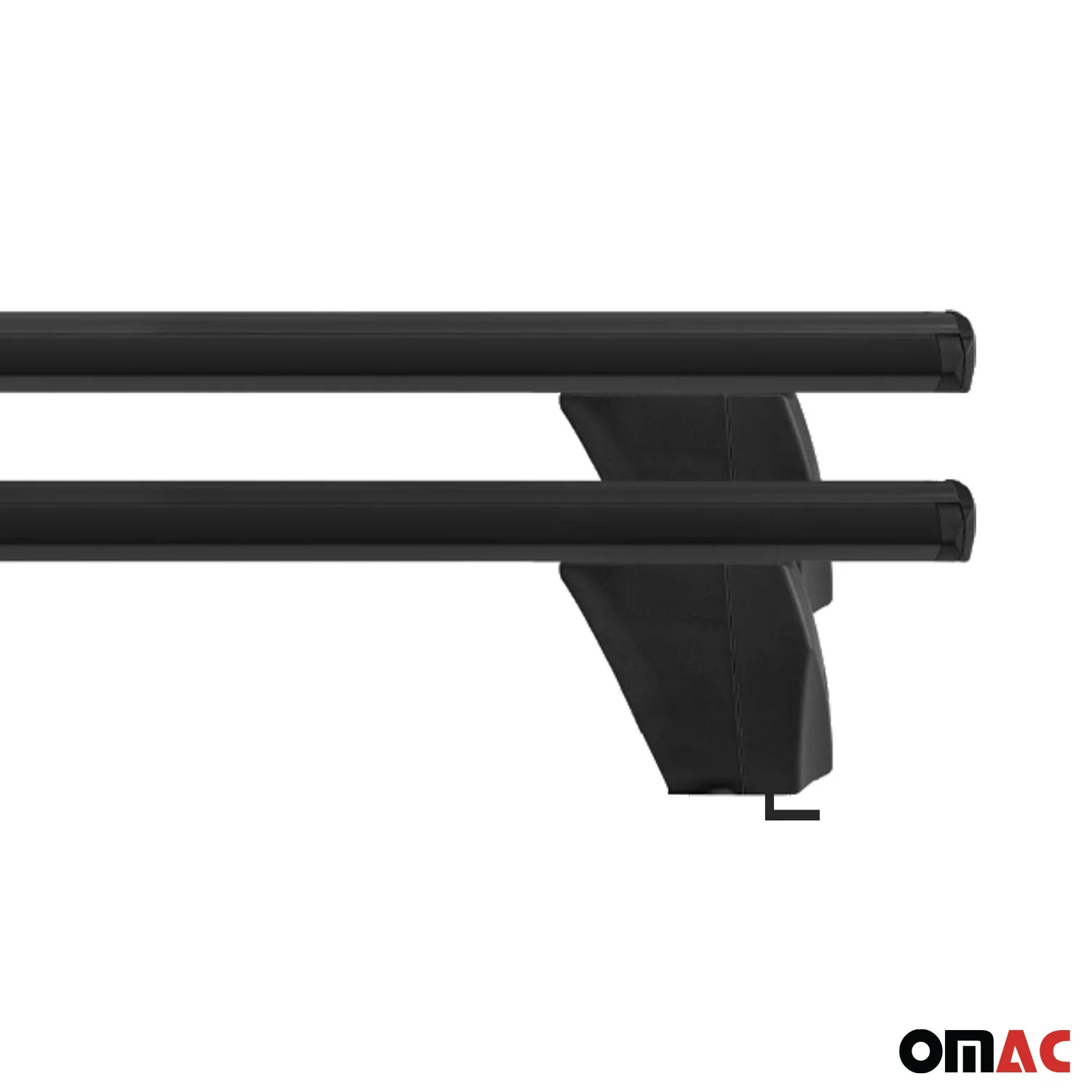 Menabo Dachträger Grundtäger für BMW 5er F10 Limo 2010-2016 75kg Alu Schwarz 2x - Image 12