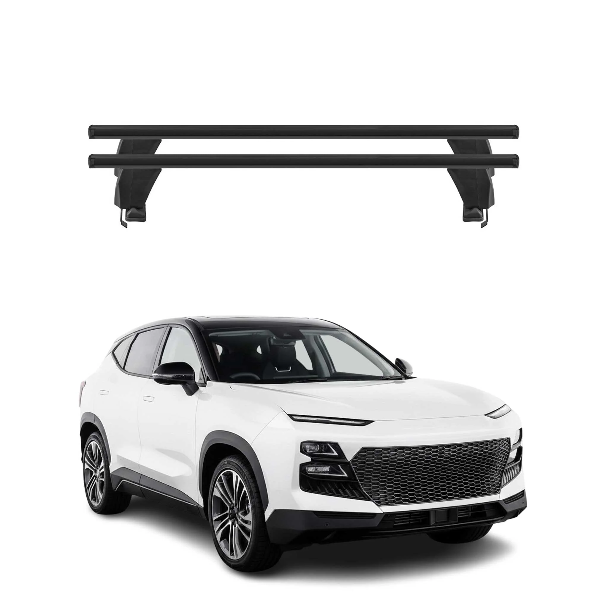 Menabo Dachträger Grundtäger für Sportequipe 6 2022-2026 Aluminium Schwarz 2tlg
