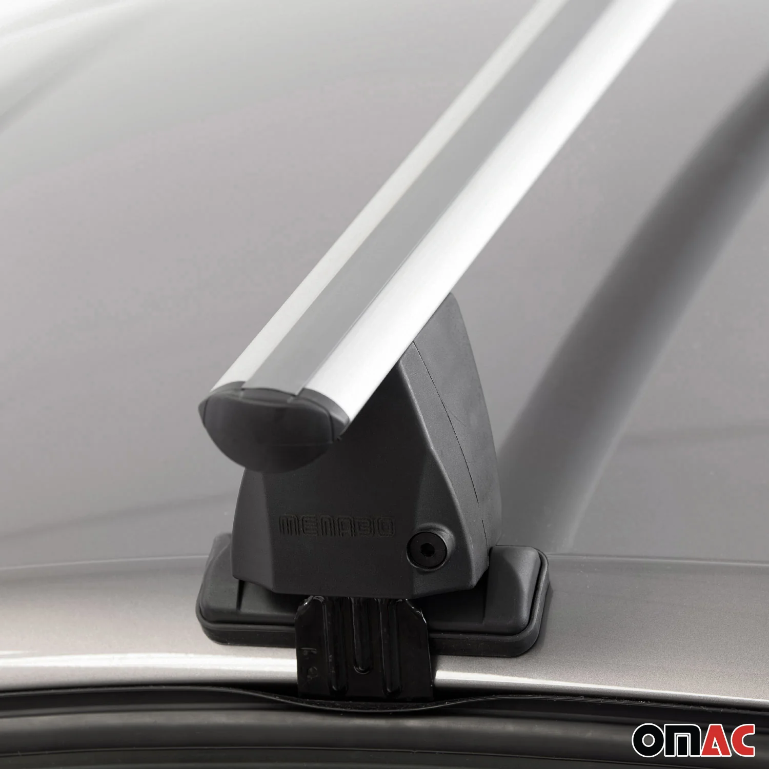 Menabo Dachträger Grundträger für Toyota Prius V 2022-2026 Alu Grau 2tlg - Image 12