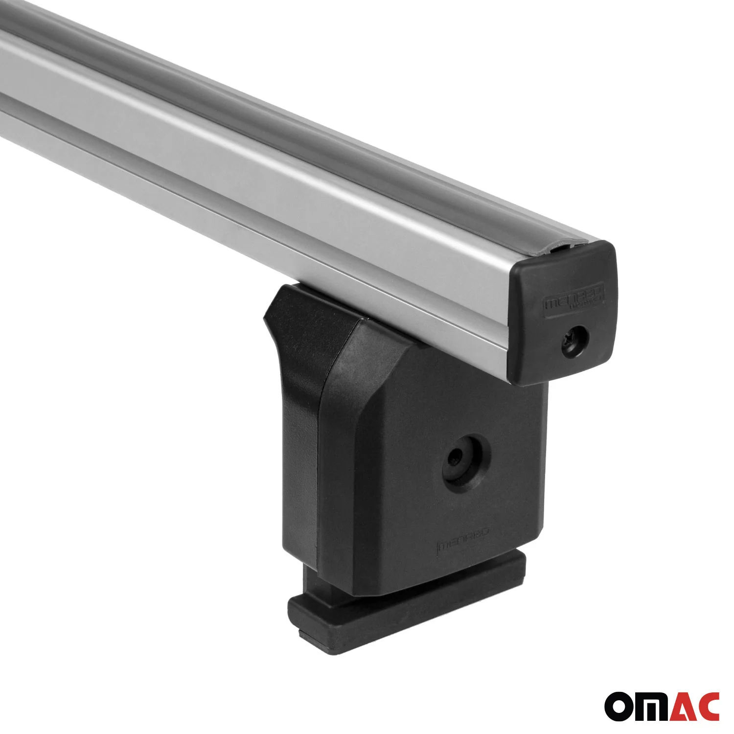 Menabo Dachträger Querträger für Fiat Doblo 2000-2010 Grundträger Alu Silber 2x - Image 12