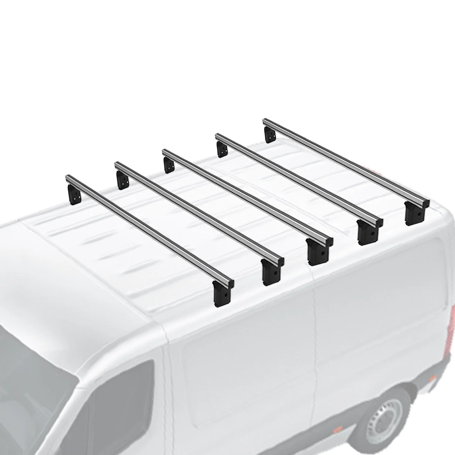Menabo Dachträger Querträger für Nissan Insterstar 1997-2010 Aluminium Grau 5x