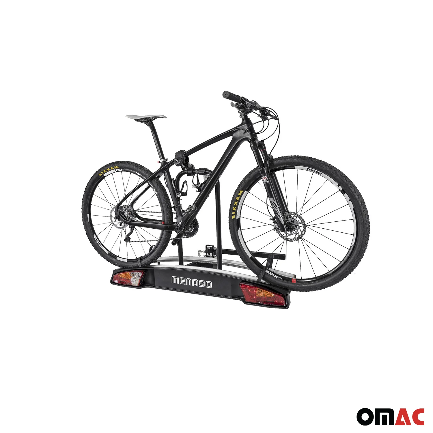 Menabo Fahrradträger Merak Q Anhängerkupplung Heckträger für 2 Fahrräder - Image 5