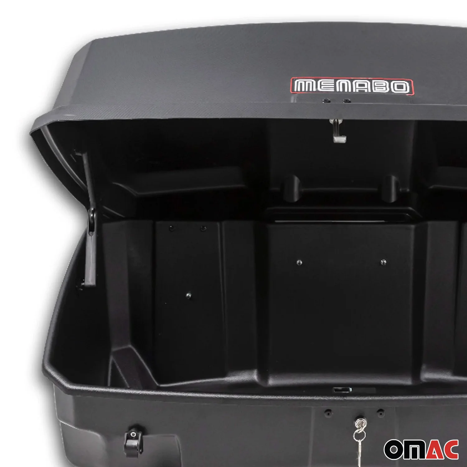 Menabo Heckträger Heckbox Transportbox Heckkoffer Auto Box Schwarz Mizar 300L - Image 6