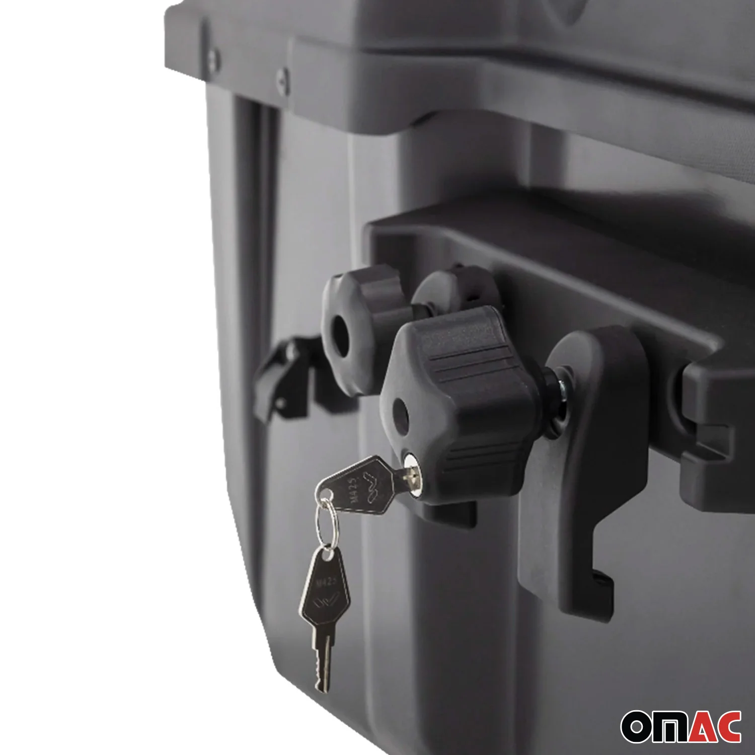 Menabo Heckträger Heckbox Transportbox Heckkoffer Auto Box Schwarz Mizar 300L - Image 8