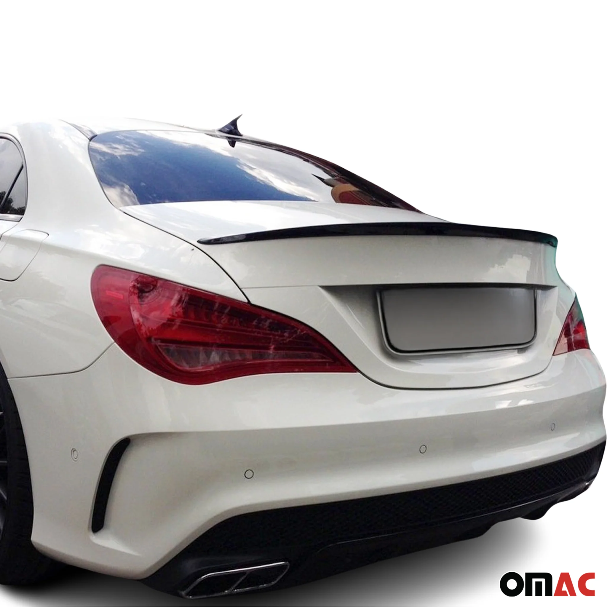 Heckspoiler Heckflügel Hecklippe für Mercedes CLA 2013-2026 Farbe 9197 ABS 1tlg - Image 3