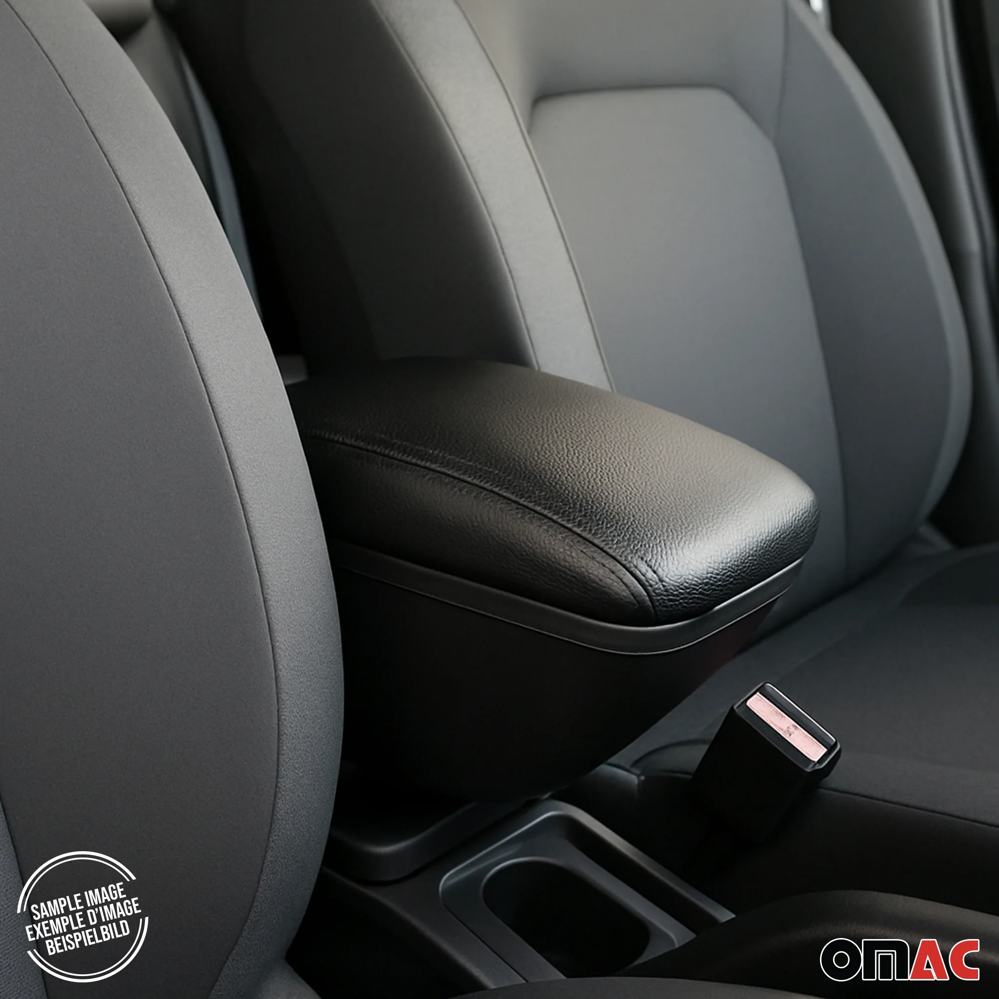 Mittelarmlehne Armlehne für Dacia Duster 2 2018-2024 mit adapter ABS Schwarz - Image 2