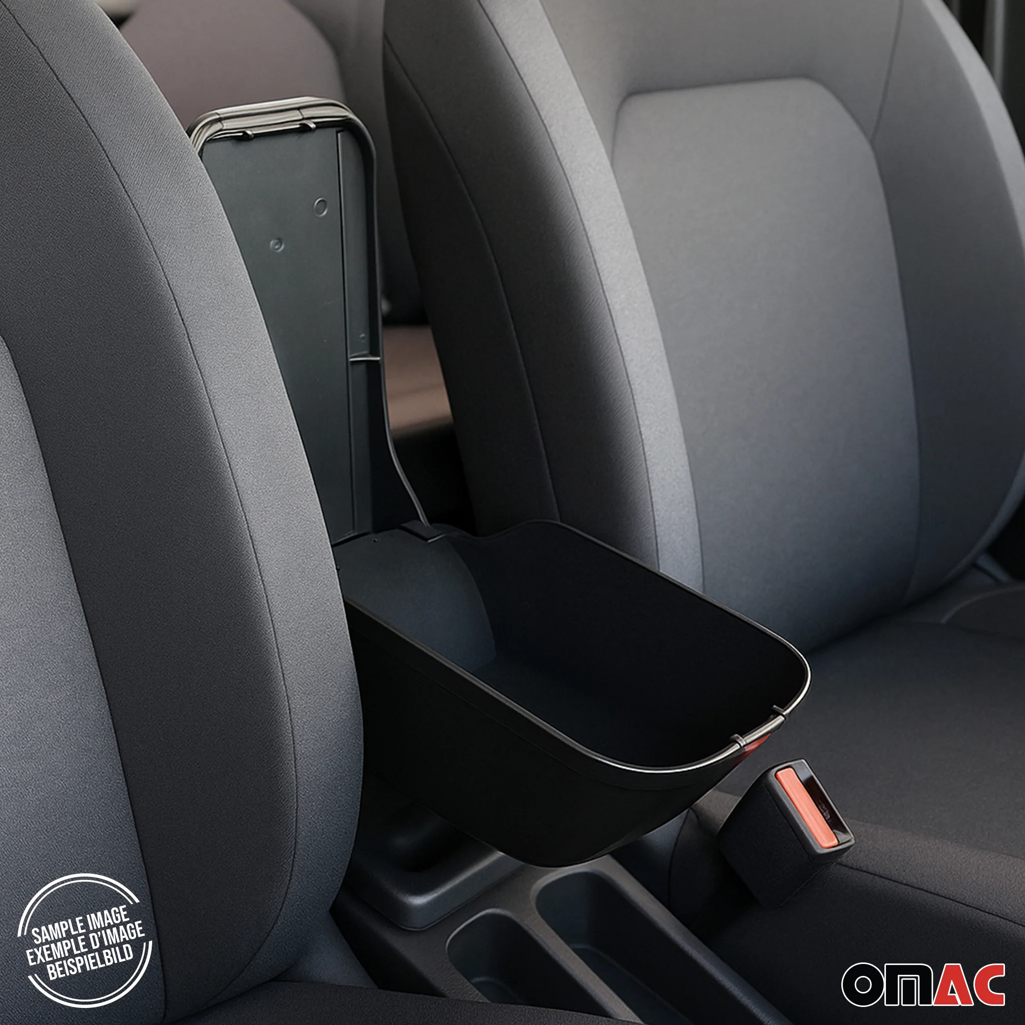 Mittelarmlehne Armlehne für Dacia Duster 2 2018-2024 mit adapter ABS Schwarz - Image 7