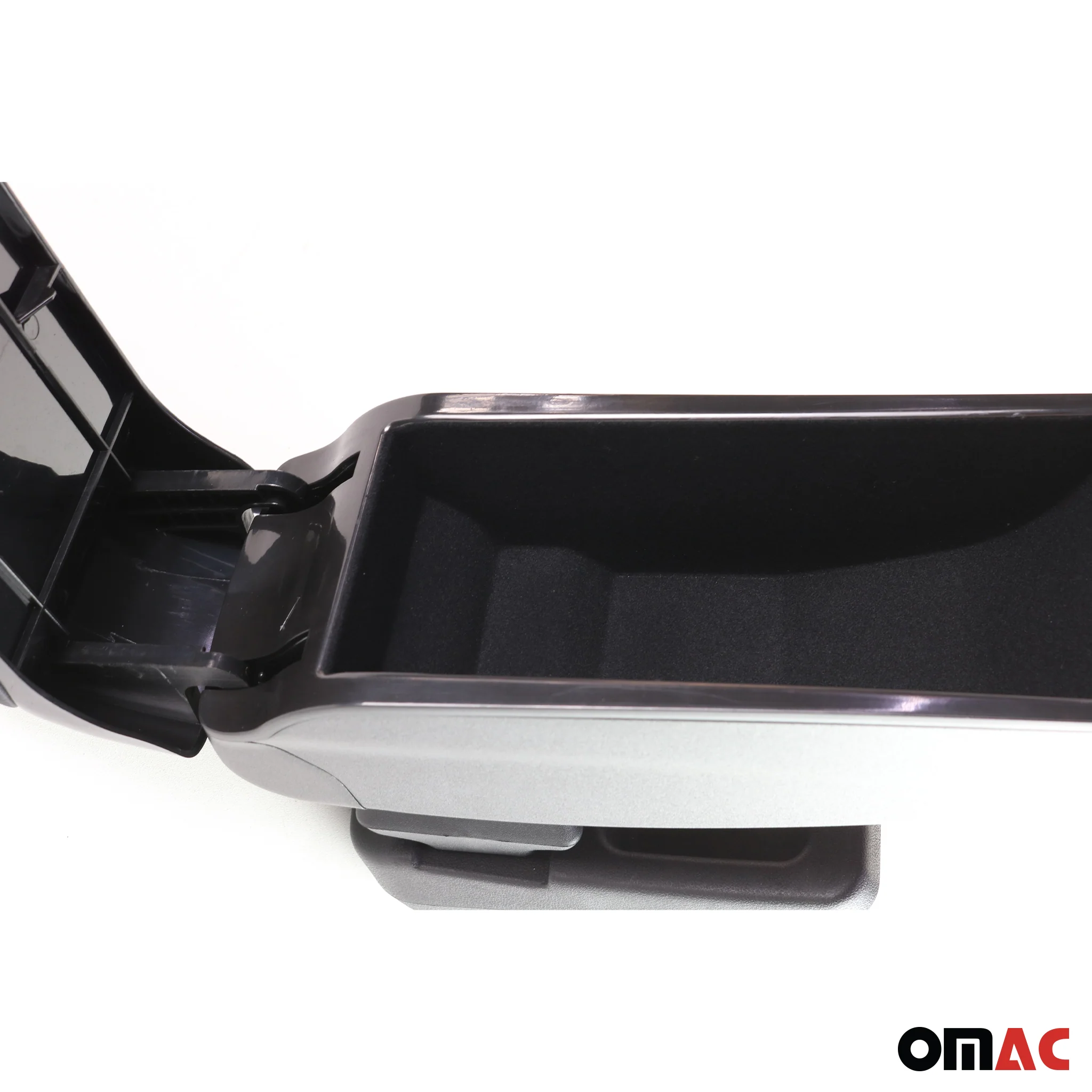 Armlehne Mittelarmlehne für Dacia Duster 2018-2024 PU-Leder ABS Schwarz - Image 10