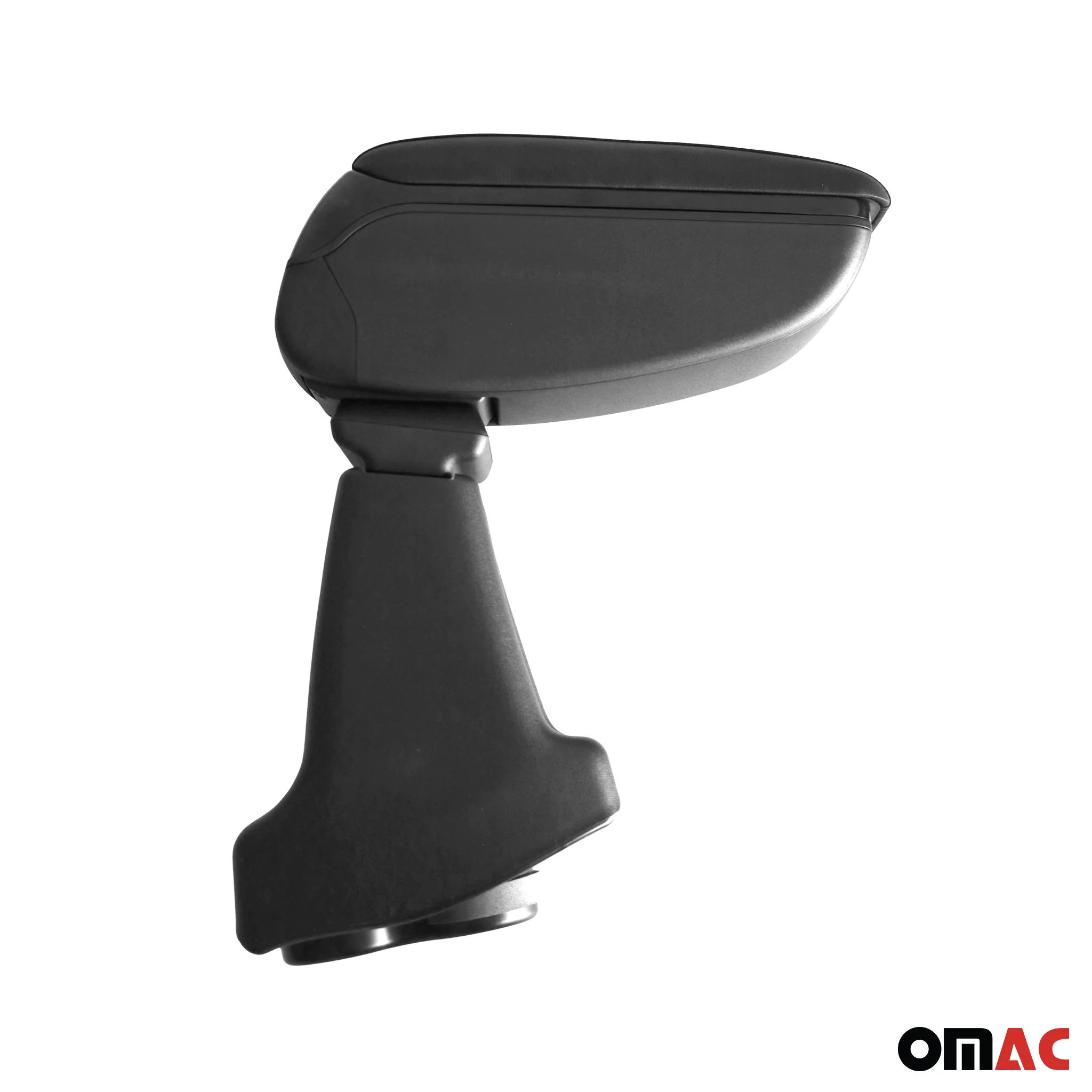 Armlehne Mittelarmlehne für Fiat 500 500C 2007-2015 PU-Leder ABS Schwarz - Image 9