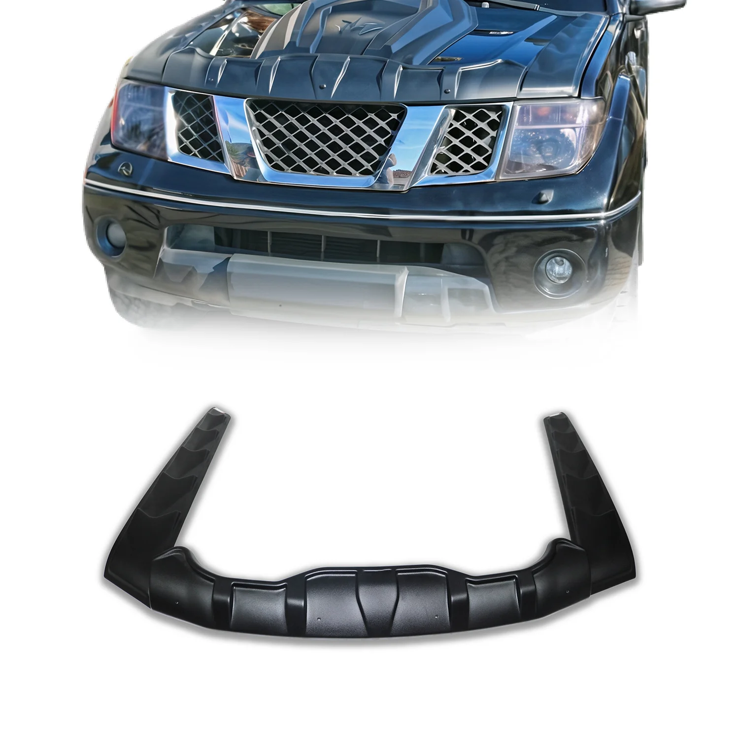 Motorhaube Deflektor Insekten Steinschlagschutz für Mitsubishi L200 2005-2015 3x