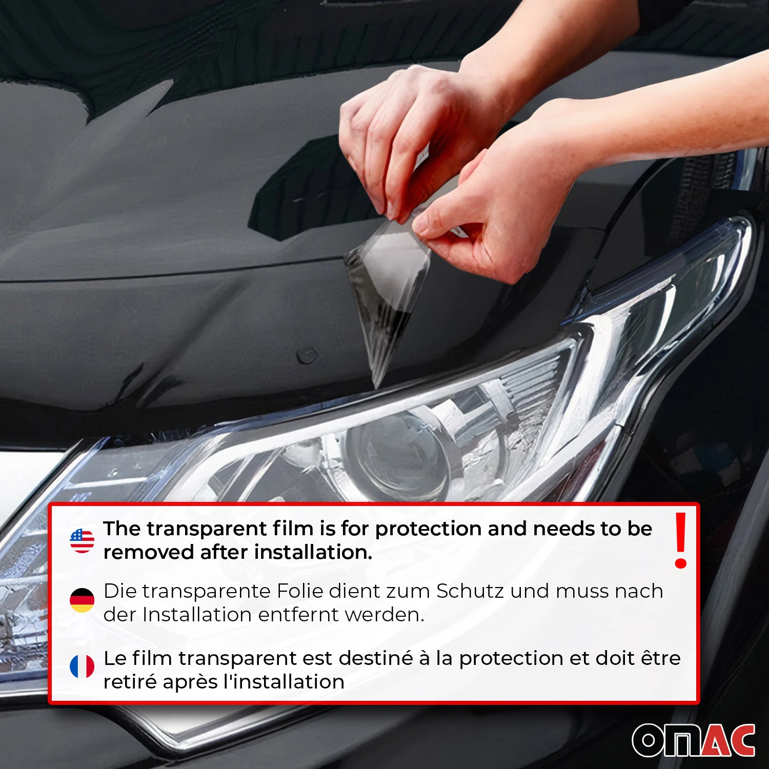 Motorhaube Deflektor Insekten Steinschlagschutz für Skoda Karoq 2017-2019 Dunkel - Image 4