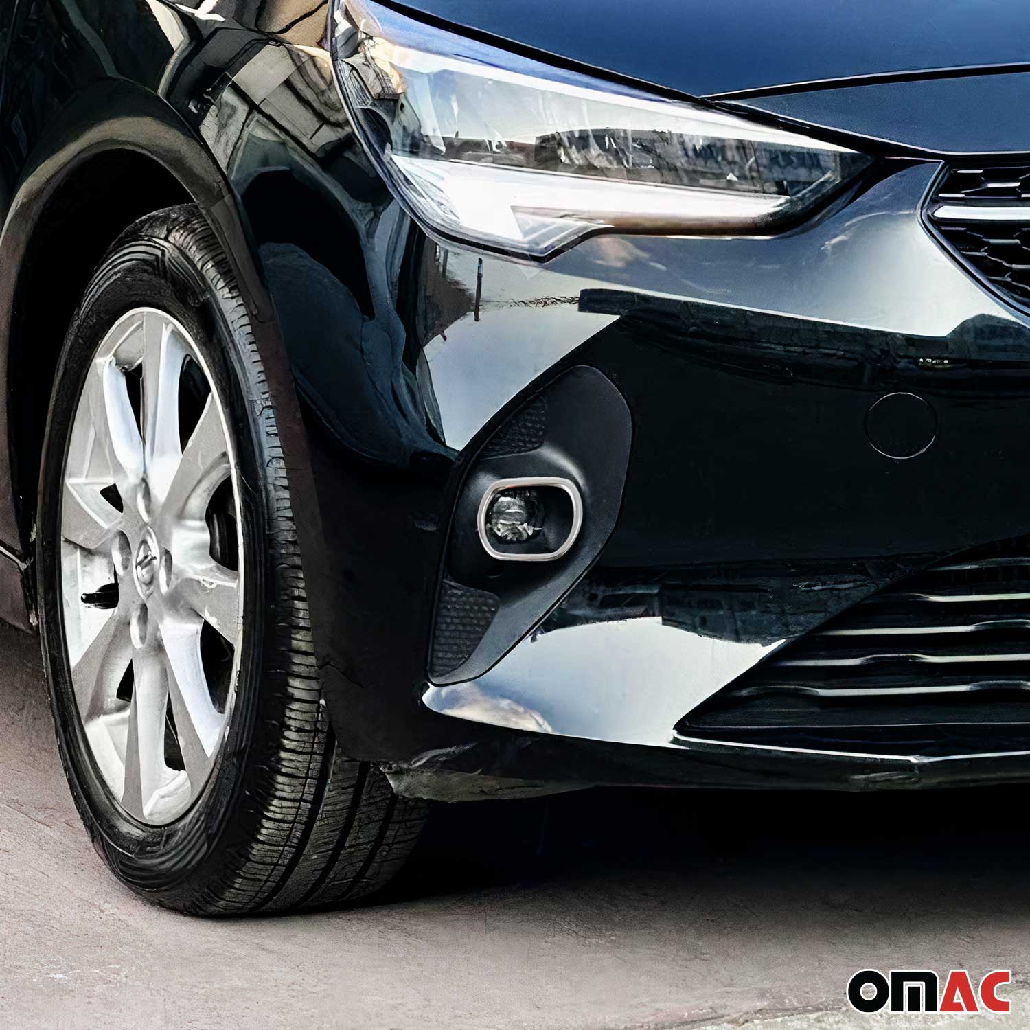 Nebelscheinwerfer Rahmen Chrom für Opel Corsa F 2019-2023 Pre-FL Edelstahl 2x - Image 6