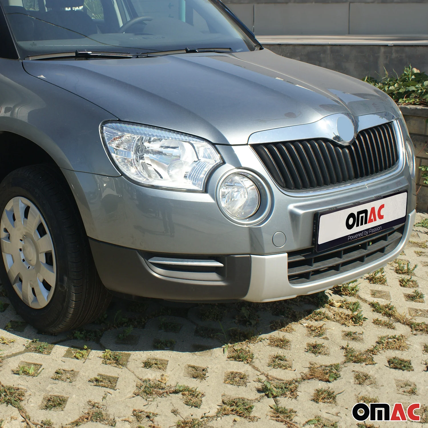 Nebelscheinwerfer Rahmen Umrandung für Skoda Yeti 2010-2013 Edelstahl Chrom 2x - Image 2
